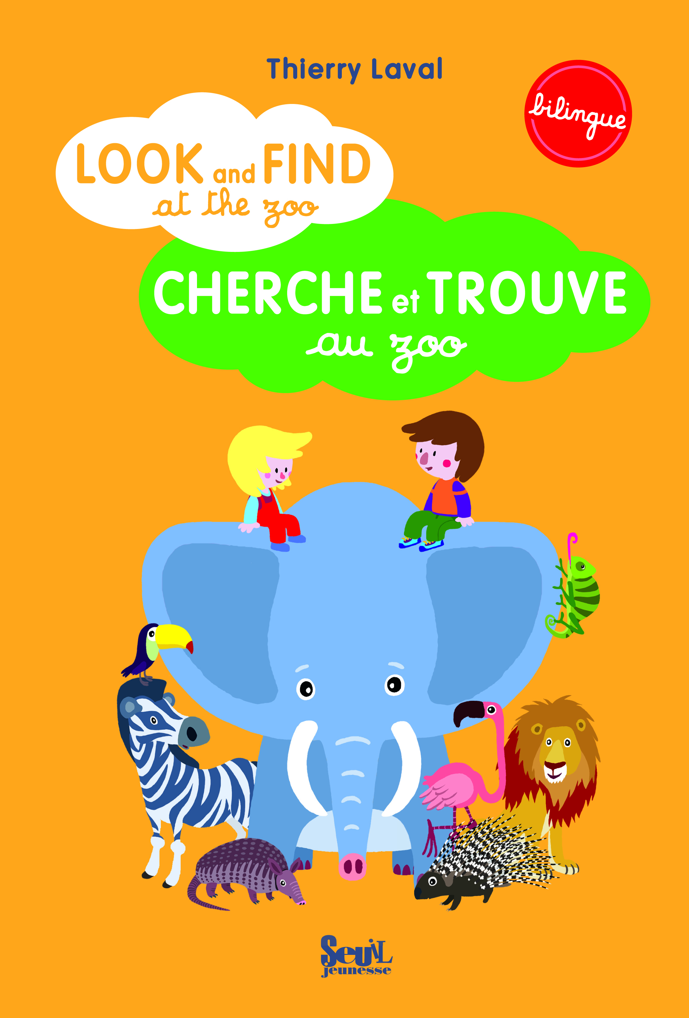 CHERCHE ET TROUVE EN ANGLAIS AU ZOO (BILINGUE)