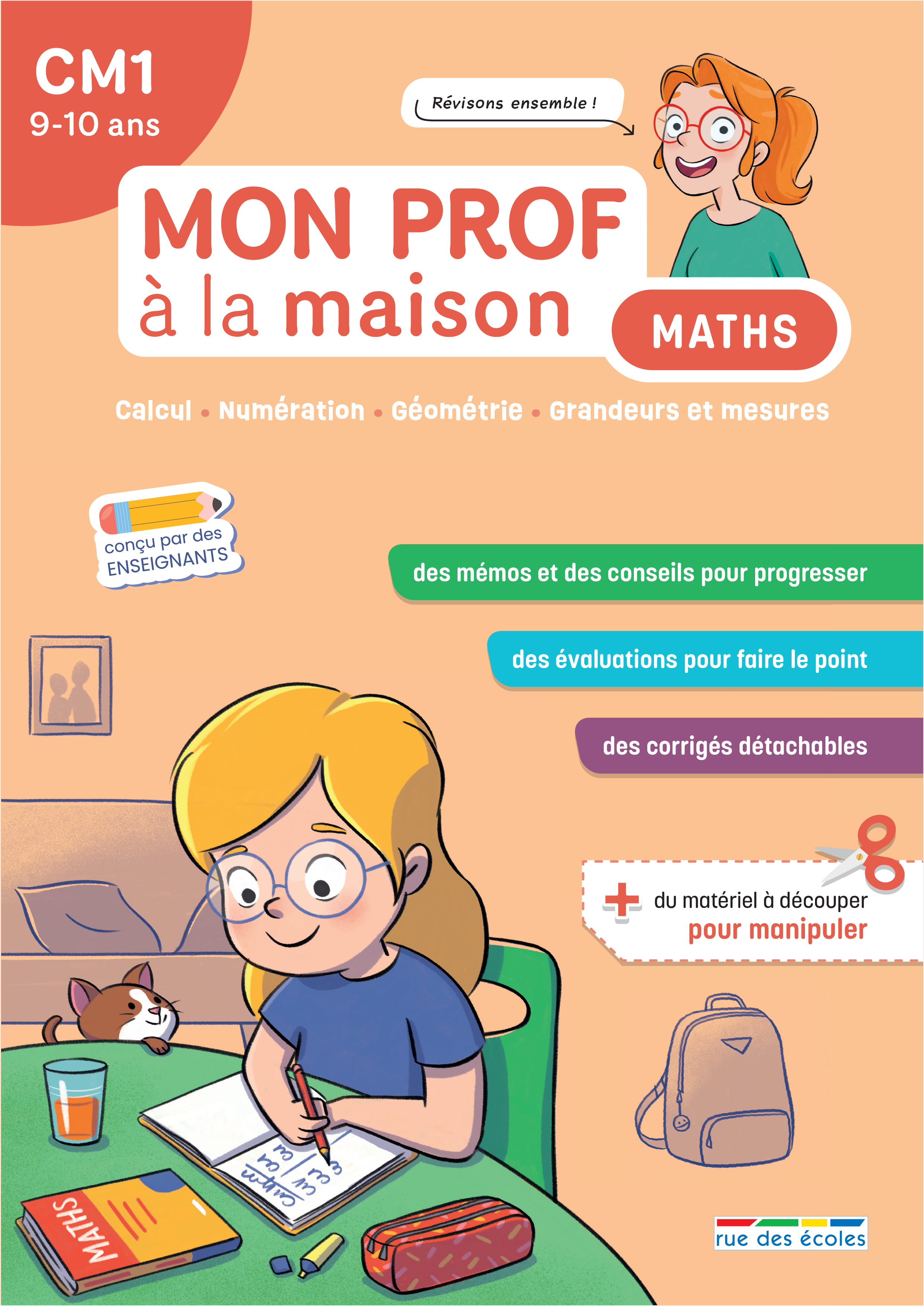 MON PROF A LA MAISON - MATHS CM1 - CALCUL - NUMERATION - GEOMETRIE - GRANDEURS ET MESURES