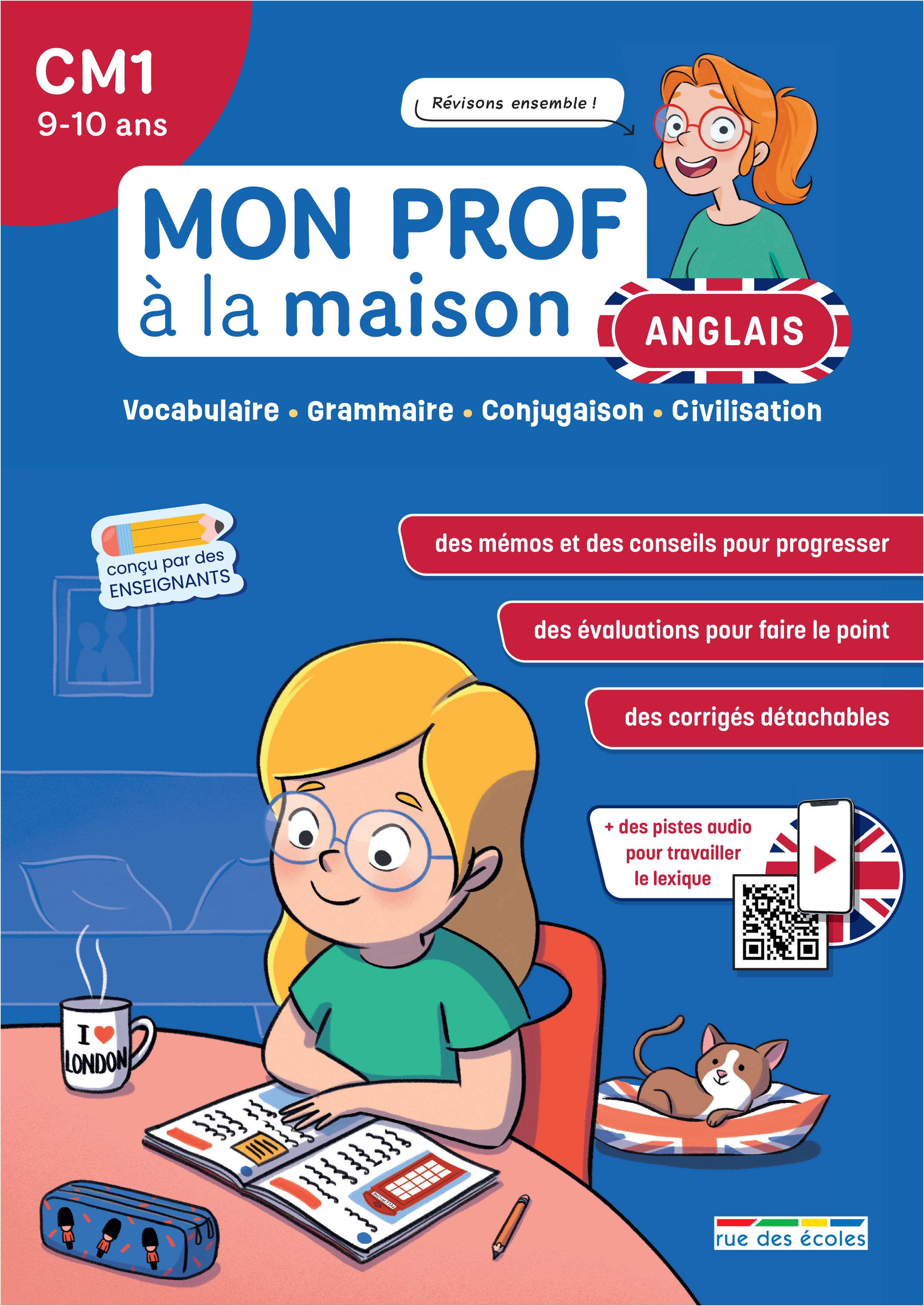 MON PROF A LA MAISON - ANGLAIS CM1 - VOCABULAIRE - GRAMMAIRE - CONJUGUAISON - CIVILISATION