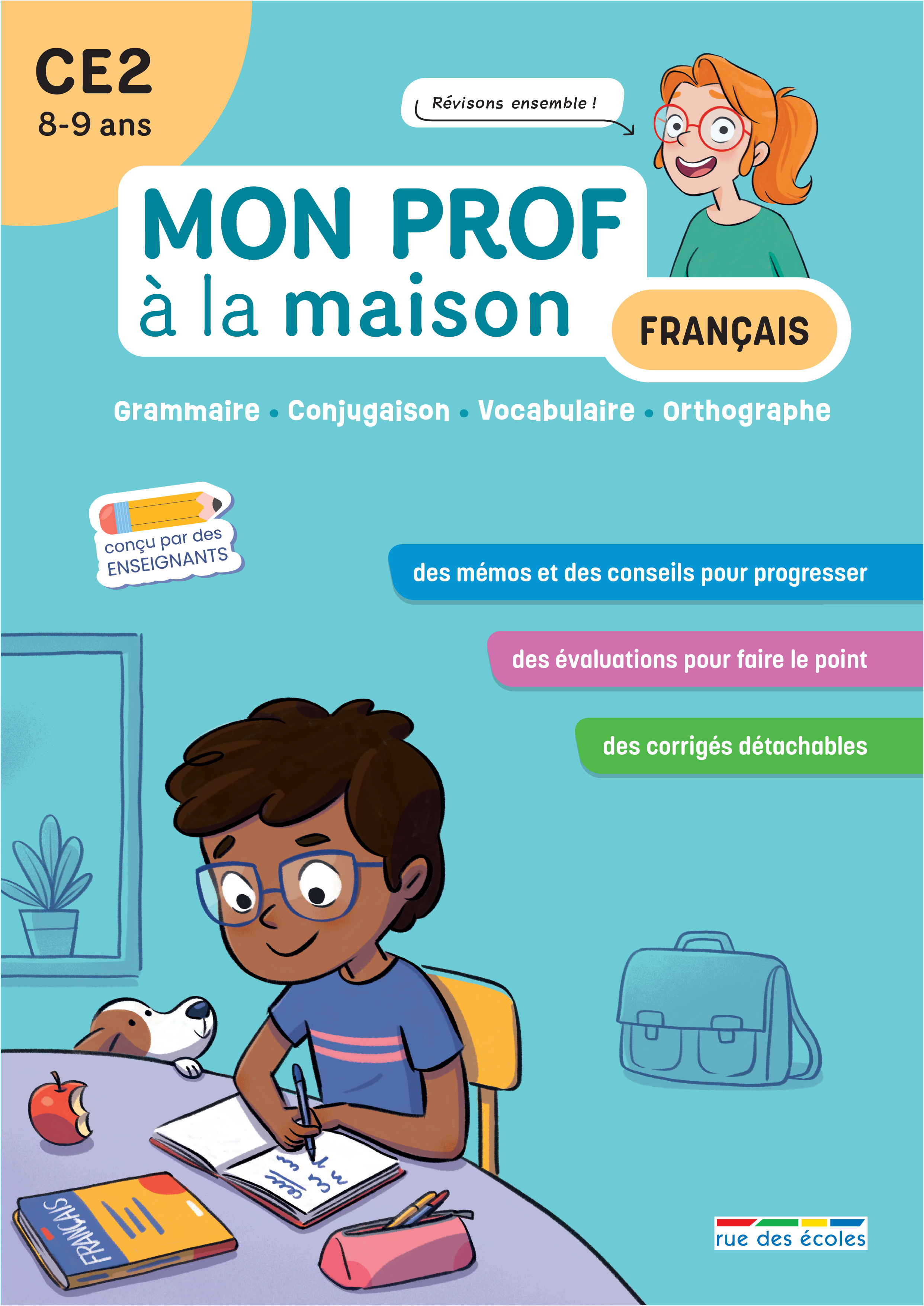 MON PROF A LA MAISON - FRANCAIS CE2 - GRAMMAIRE - CONJUGAISON - VOCABULAIRE - ORTHOGRAPHE