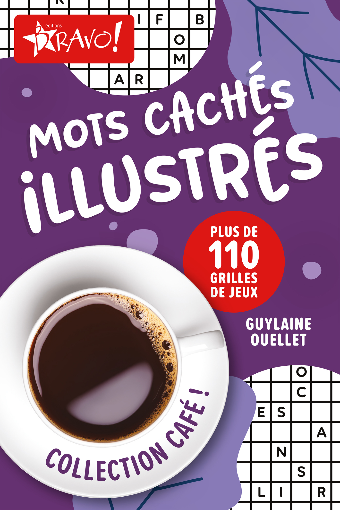 Café ! - Mots cachés illustrés - Plus de 110 grilles de jeux