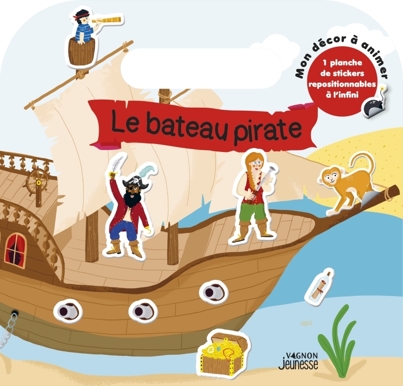 Le bateau pirate - Mon décor à animer - Mon décor à animer