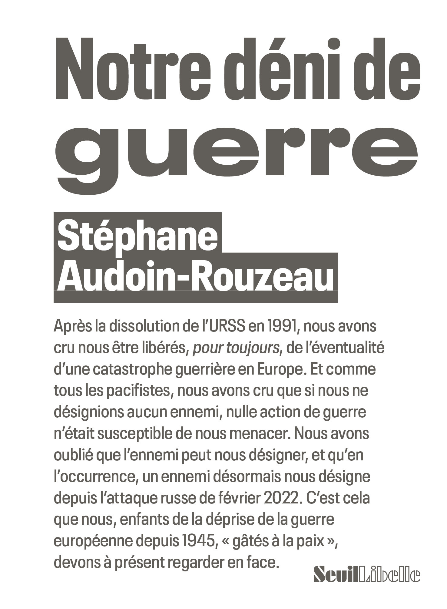 NOTRE DENI DE GUERRE
