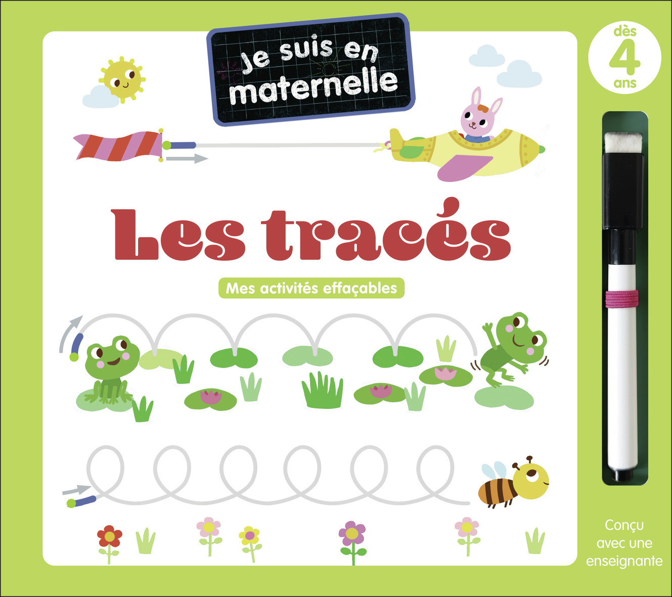 Je suis en maternelle - Les tracés - Mes activités effaçables