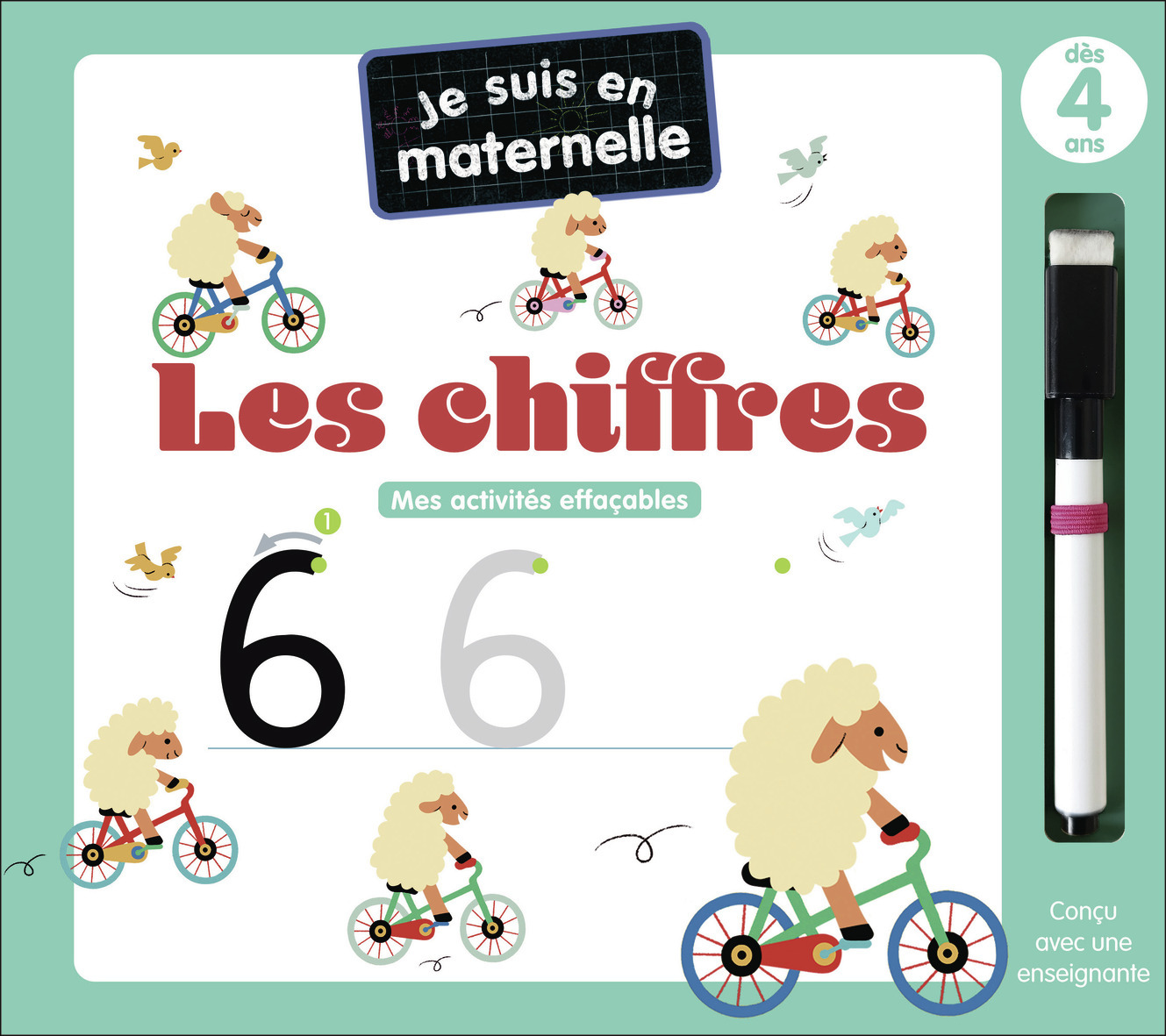 Je suis en maternelle - Les chiffres - Mes activités effaçables