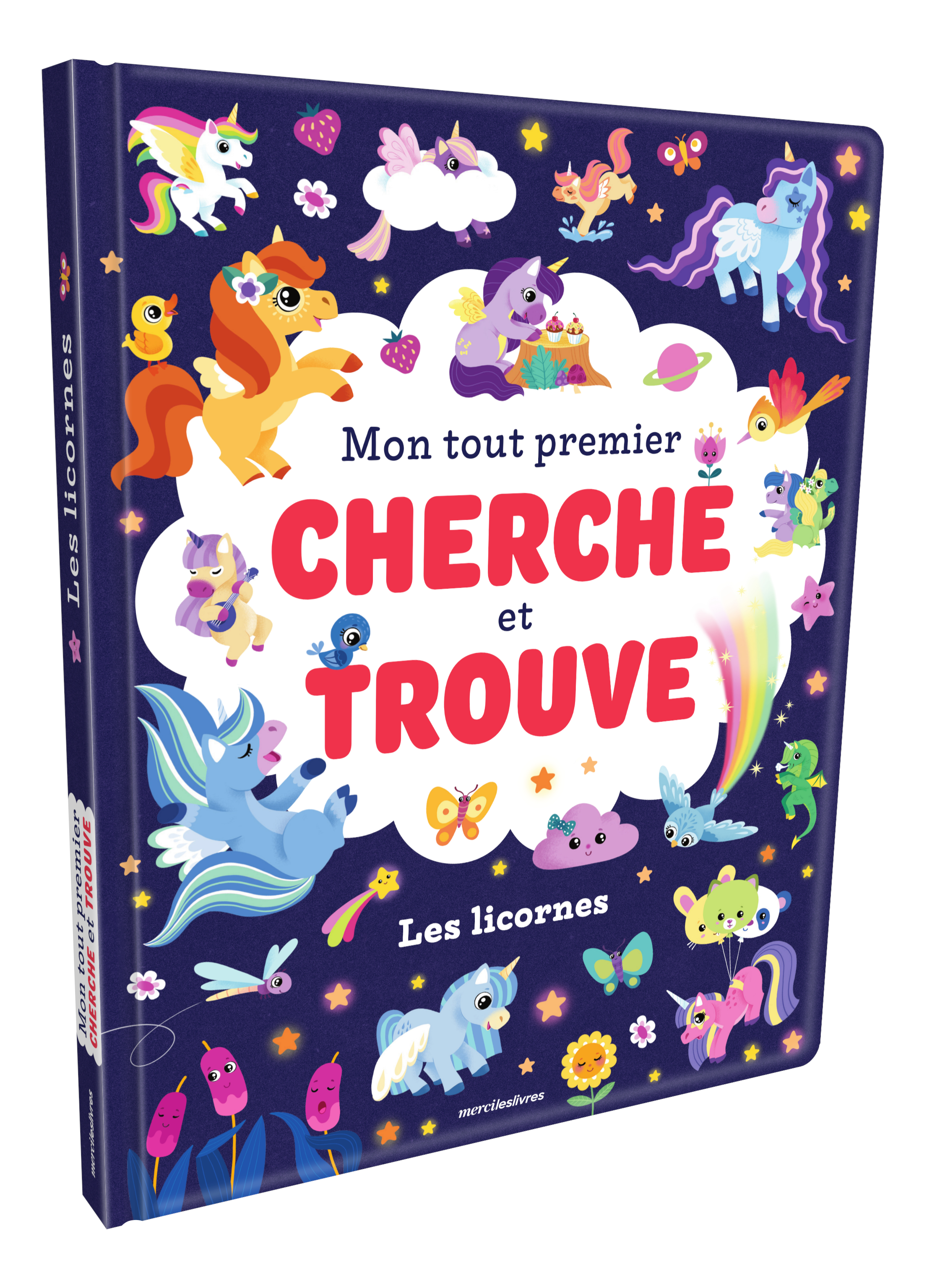 Mon tout premier cherche et trouve - Les Licornes - Plus de 50 licornes à repérer !