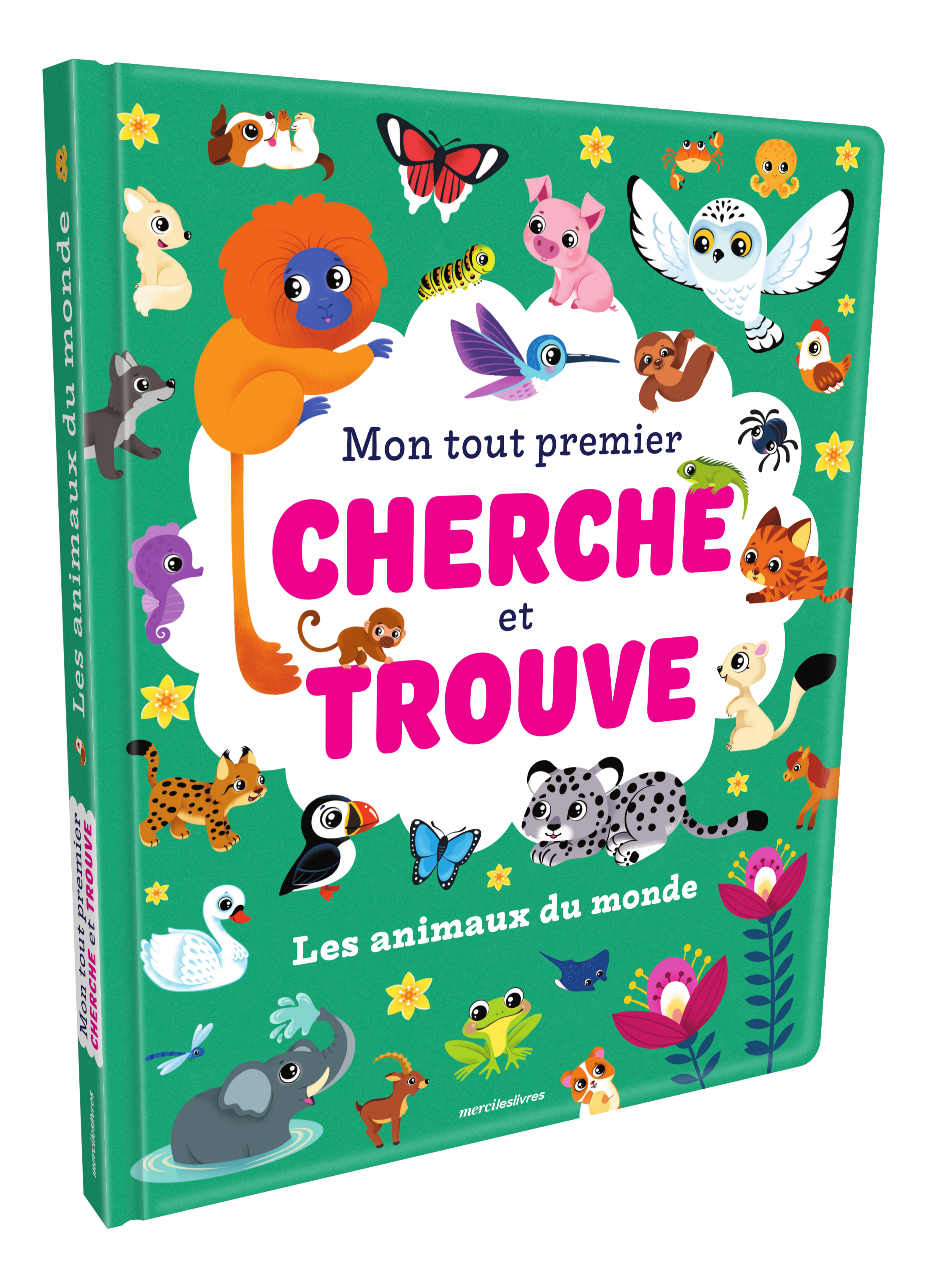 Mon tout premier cherche et trouve - Les Animaux du monde - Plus de 50 animaux à repérer !