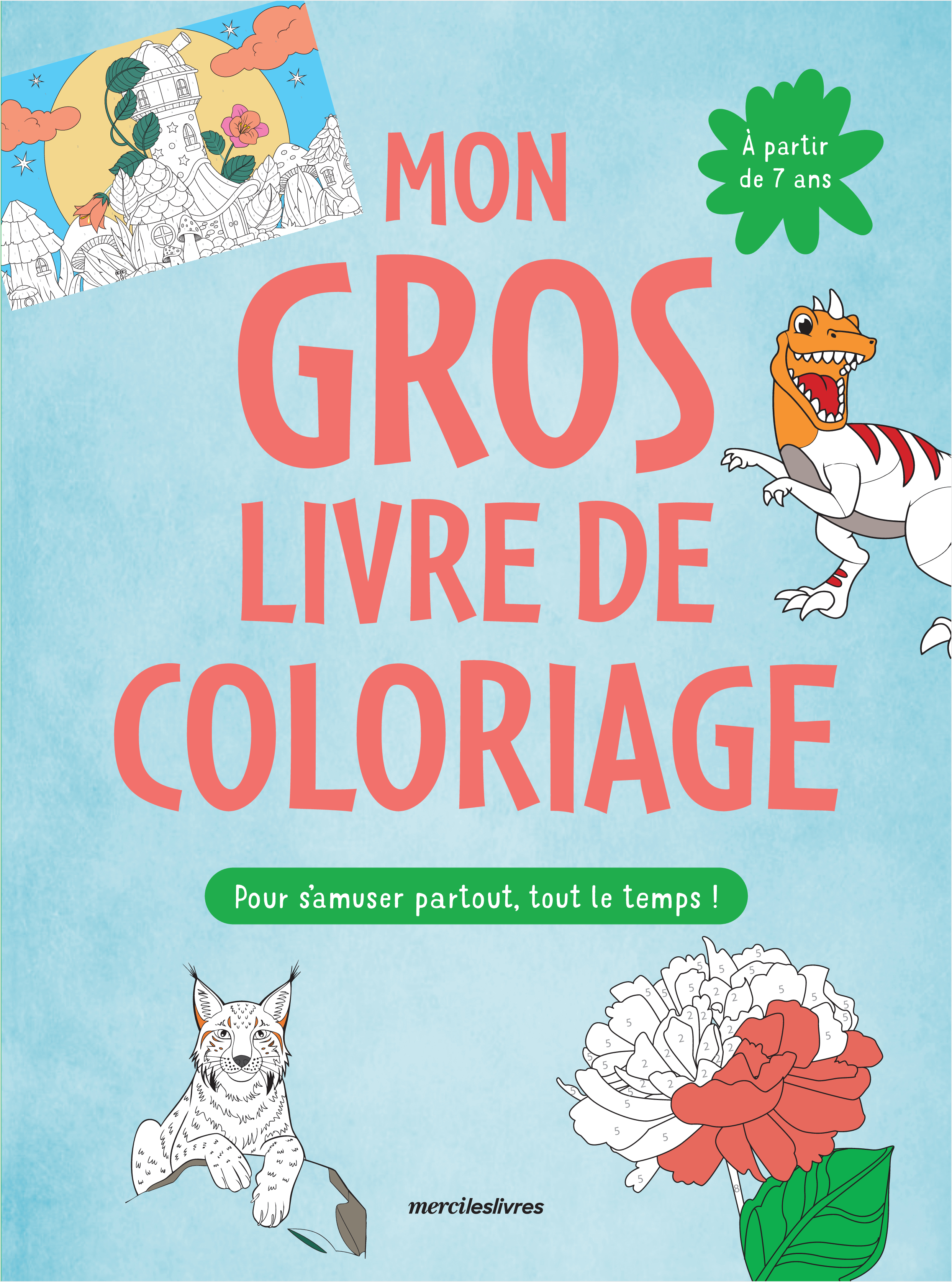 Plus de 200 coloriages pour s'amuser toute l'année