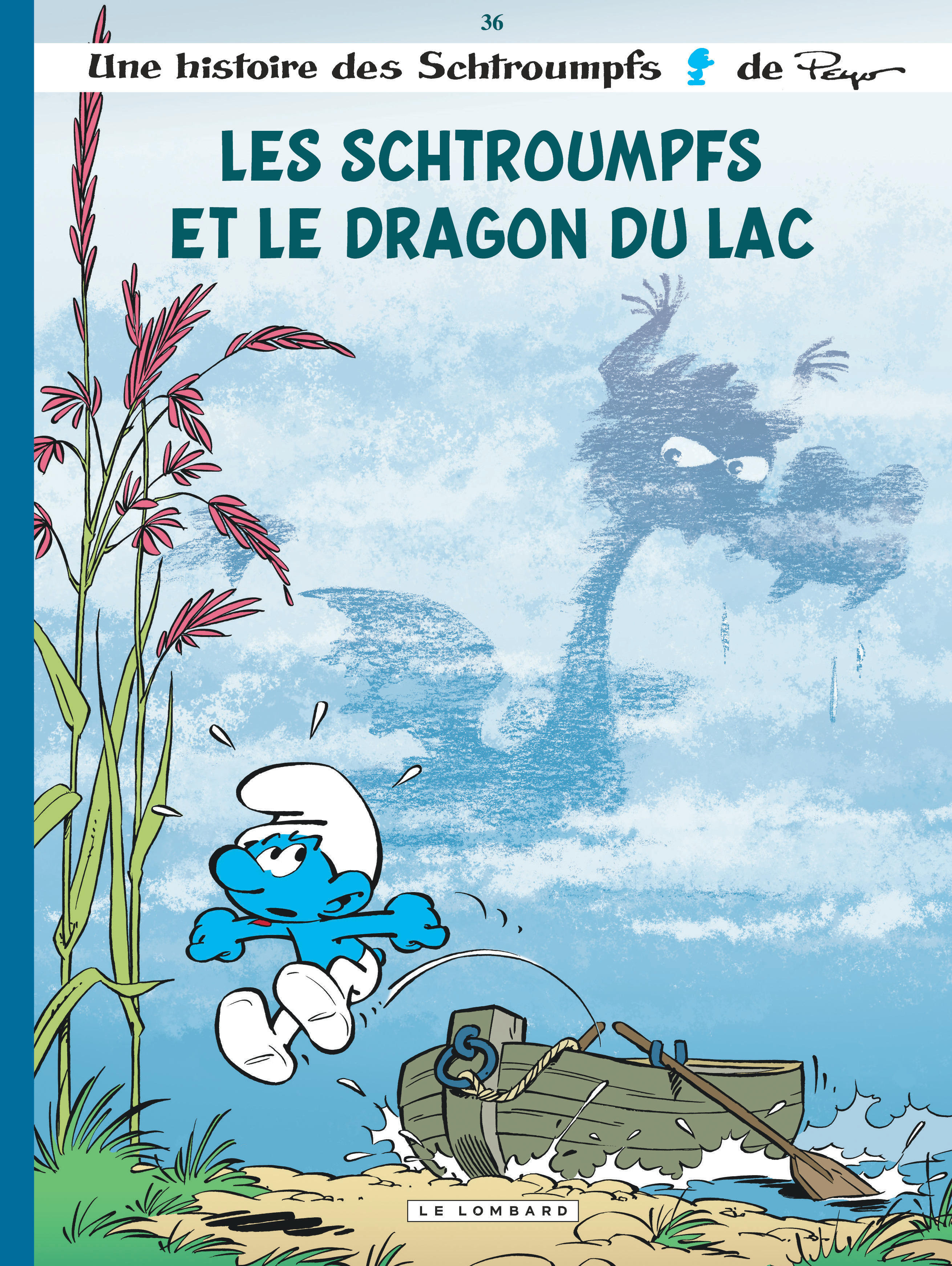SCHTROUMPFS TOME 36 - LES SCHTROUMPFS ET LE DRAGON DU LAC