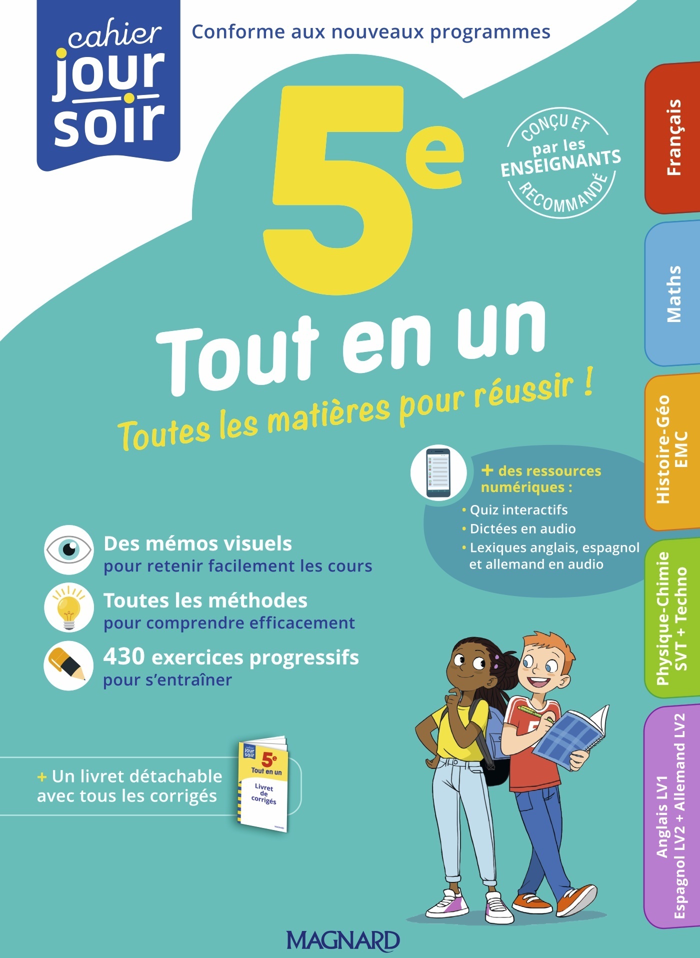 Tout en un 5e - Toutes les matières pour réussir son année