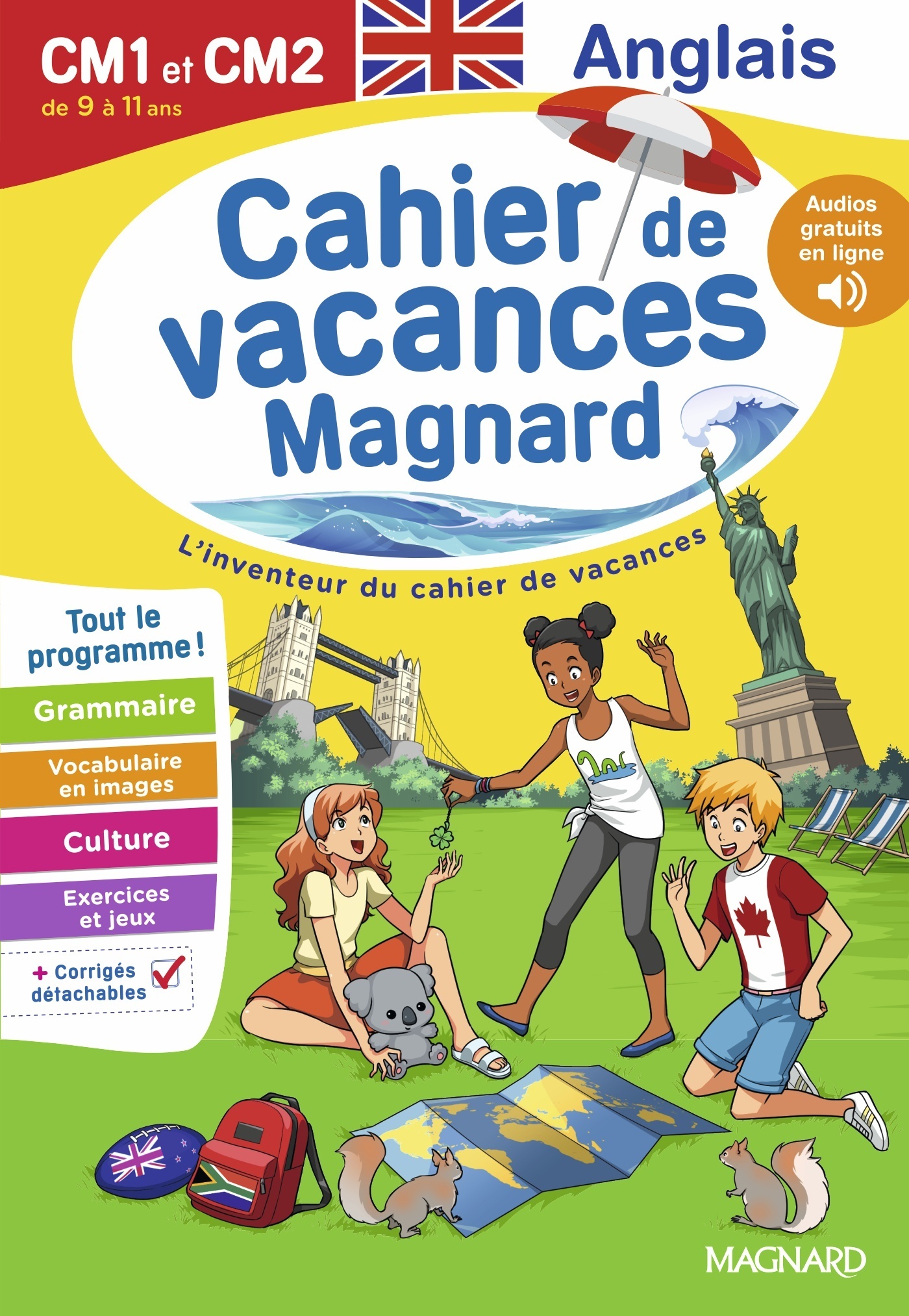 CAHIER DE VACANCES 2026, ANGLAIS CM1 ET CM2 - MAGNARD
