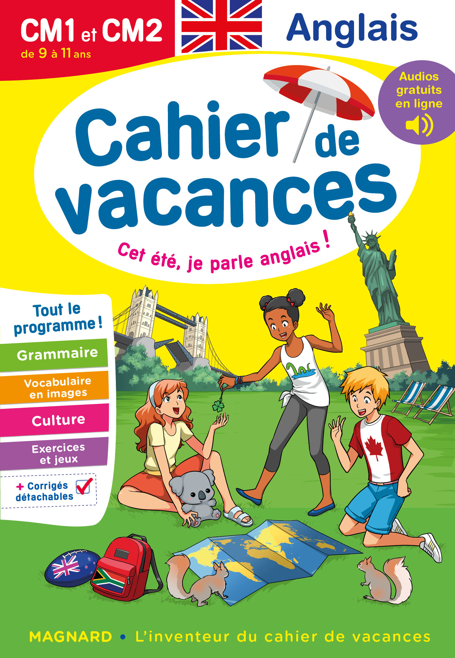 CAHIER DE VACANCES 2023, ANGLAIS CM1 ET CM2 - MAGNARD, L´INVENTEUR DU CAHIER DE VACANCES