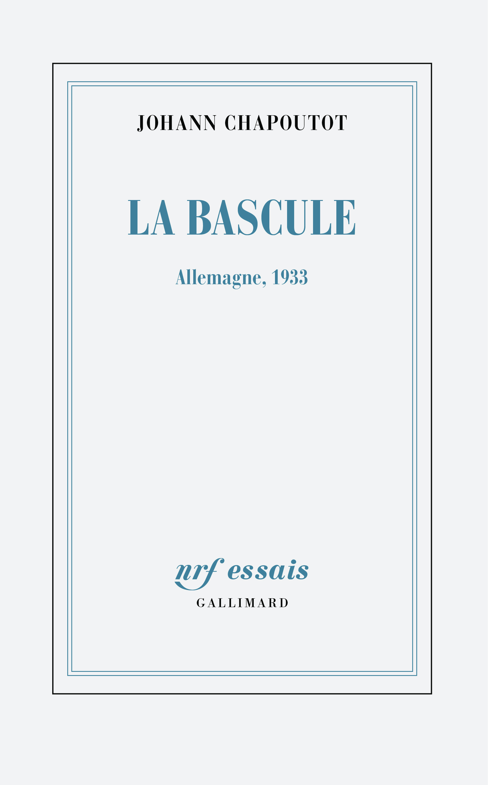 La bascule - Allemagne, 1933