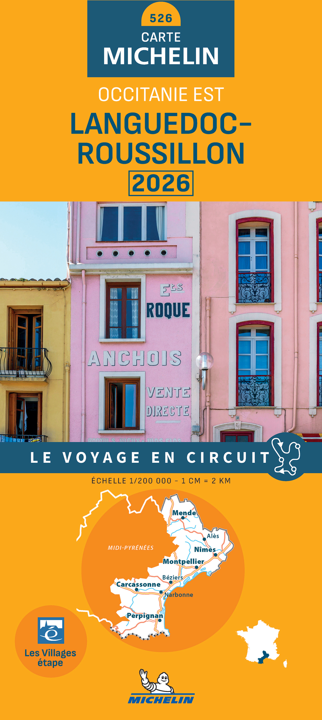 CARTE REGIONALE LANGUEDOC-ROUSSILLON 2026 - OCCITANIE EST