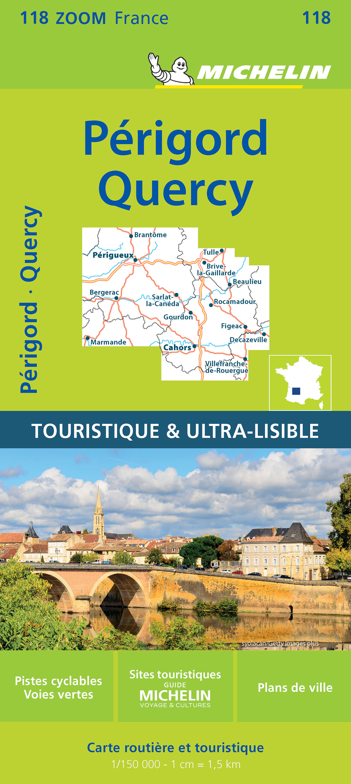 118 CARTE ZOOM PERIGORD QUERCY