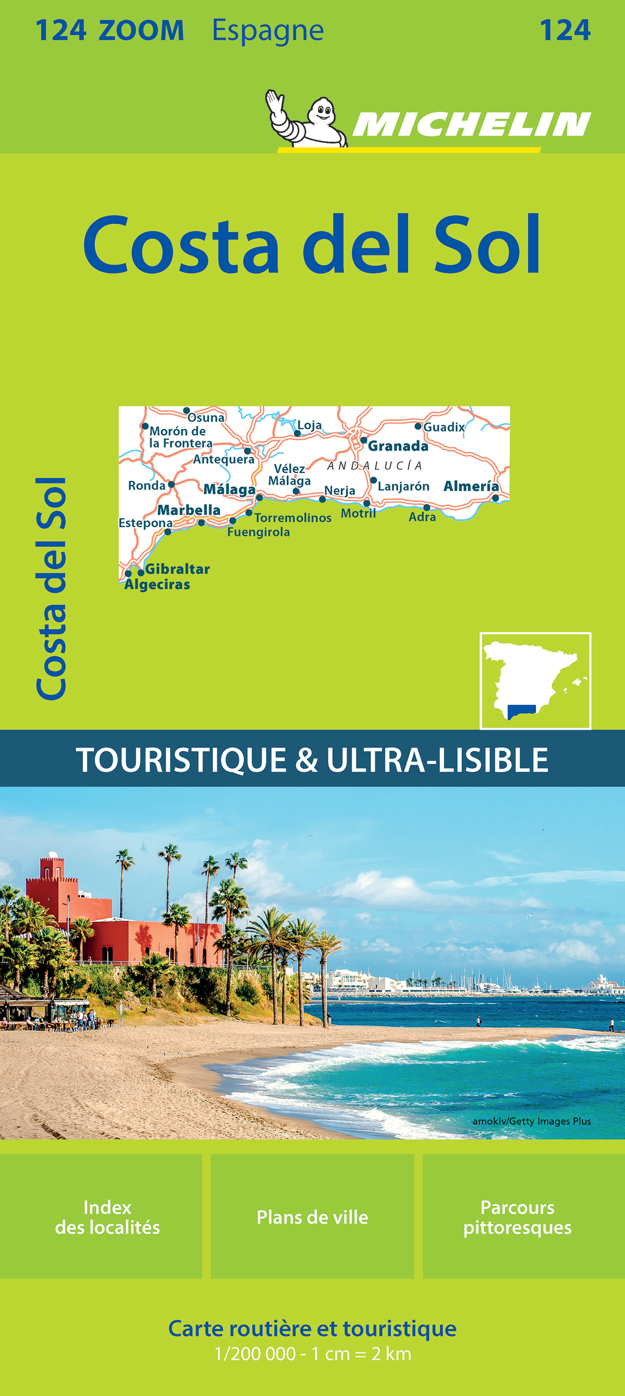 CARTE ZOOM 124 ESPANA COSTA DES SOL 2017