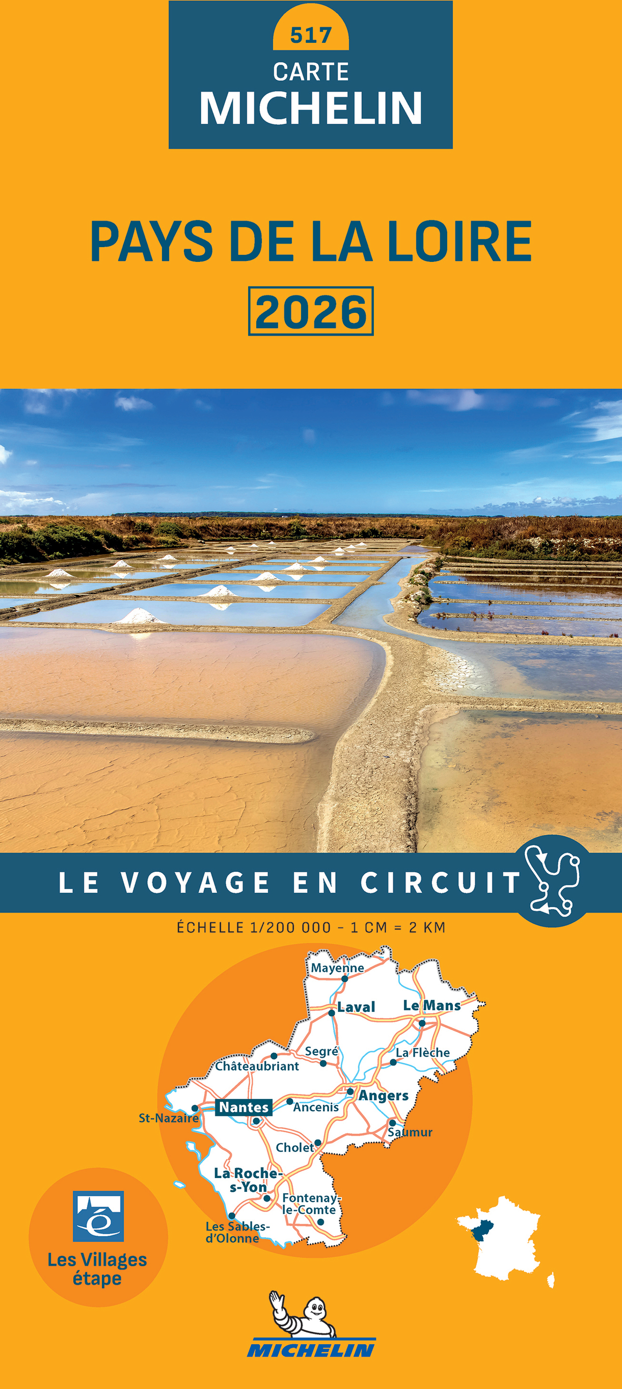 CARTE REGIONALE PAYS DE LA LOIRE 2026