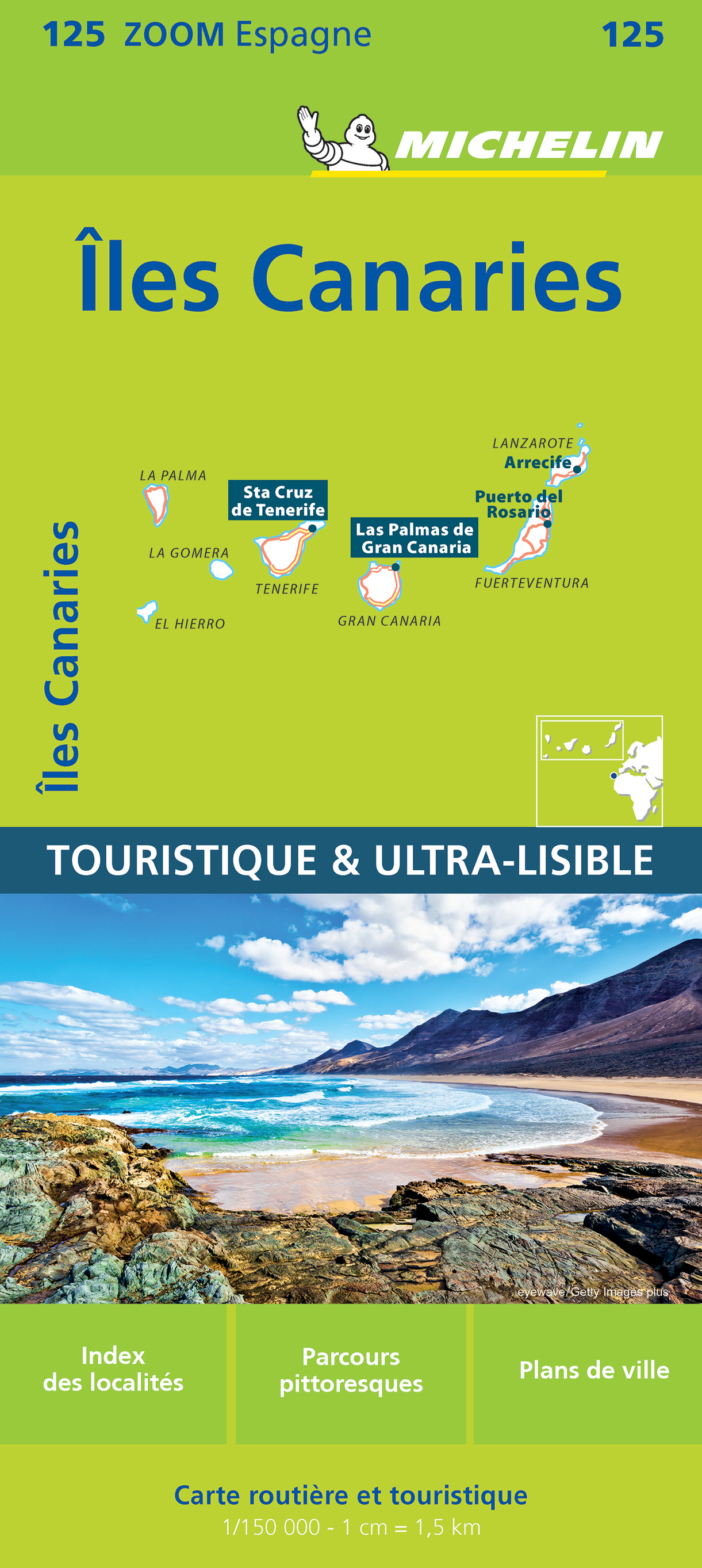 CARTE ZOOM 125 ILES CANARIES 2017