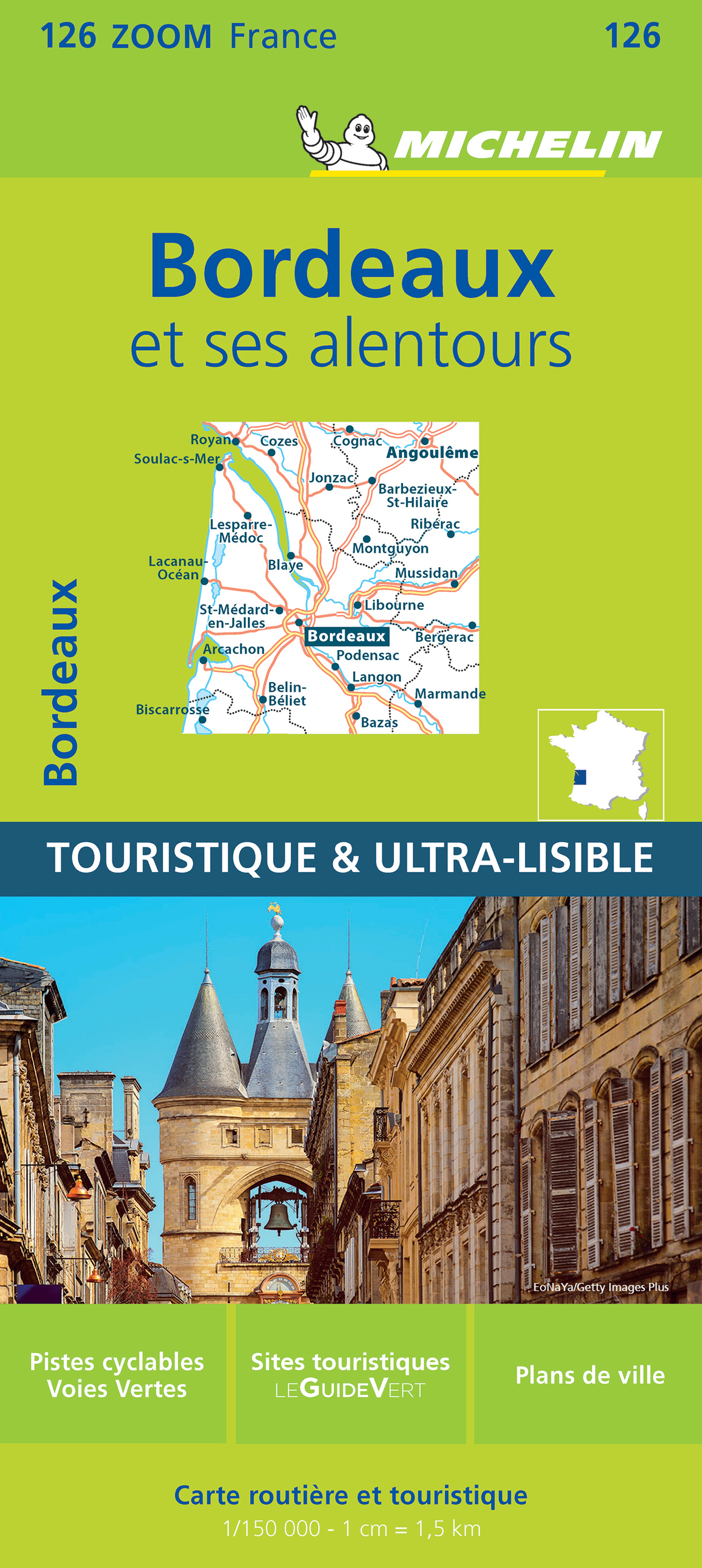 126 CARTE ZOOM 126 BORDEAUX ET ALENTOURS