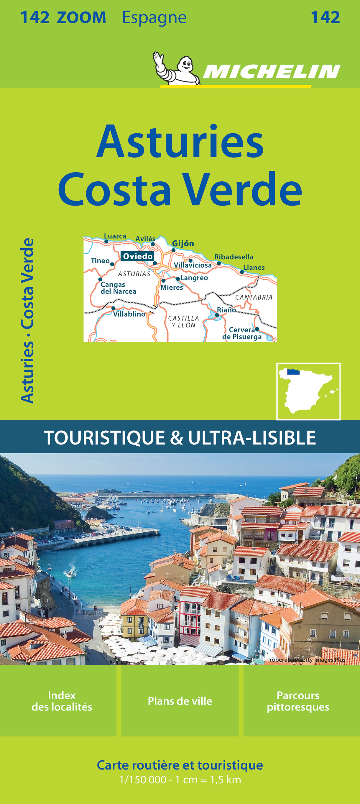 CARTE ZOOM 142 ASTURIES,COSTA VERDE 2017