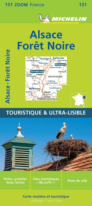131 CARTE ZOOM ALSACE, FORET NOIRE 2016