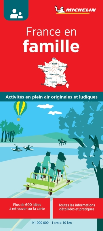 CARTE FRANCE EN FAMILLE MICHELIN