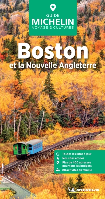 GUIDES VERTS MONDE - GUIDE VERT BOSTON ET LA NOUVELLE ANGLETERRE