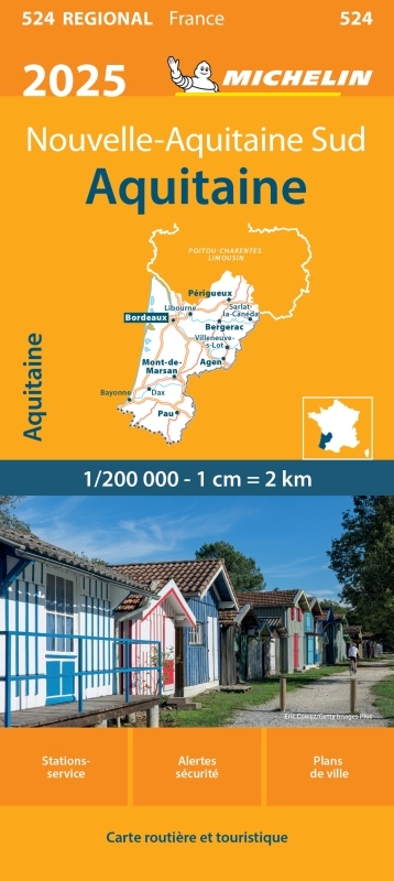 Carte Régionale Aquitaine 2025
