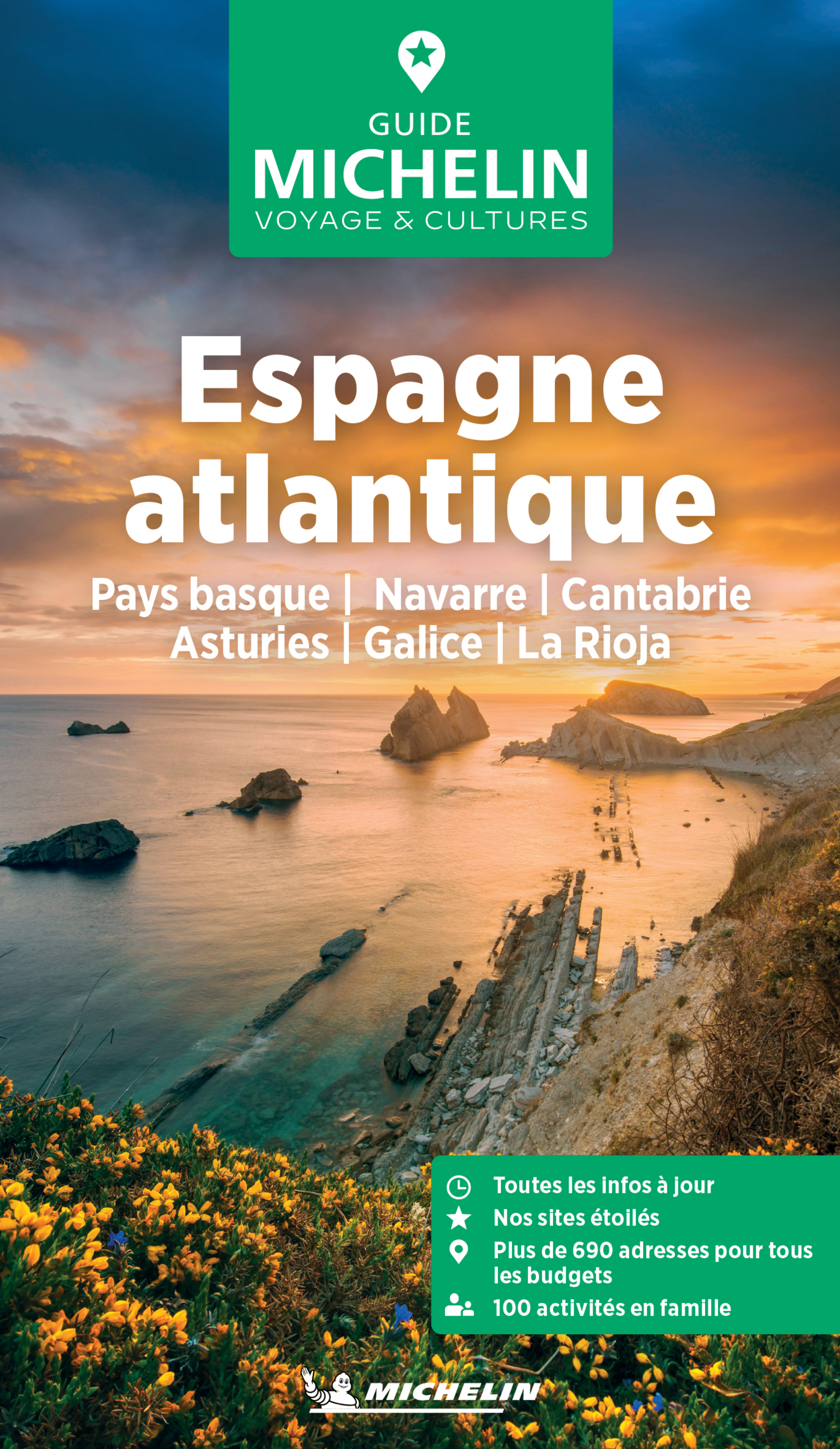 GUIDE VERT ESPAGNE ATLANTIQUE - PAYS BASQUE, NAVARRE, CANTABRIE, ASTURIES, GALICE, LA RIOJA