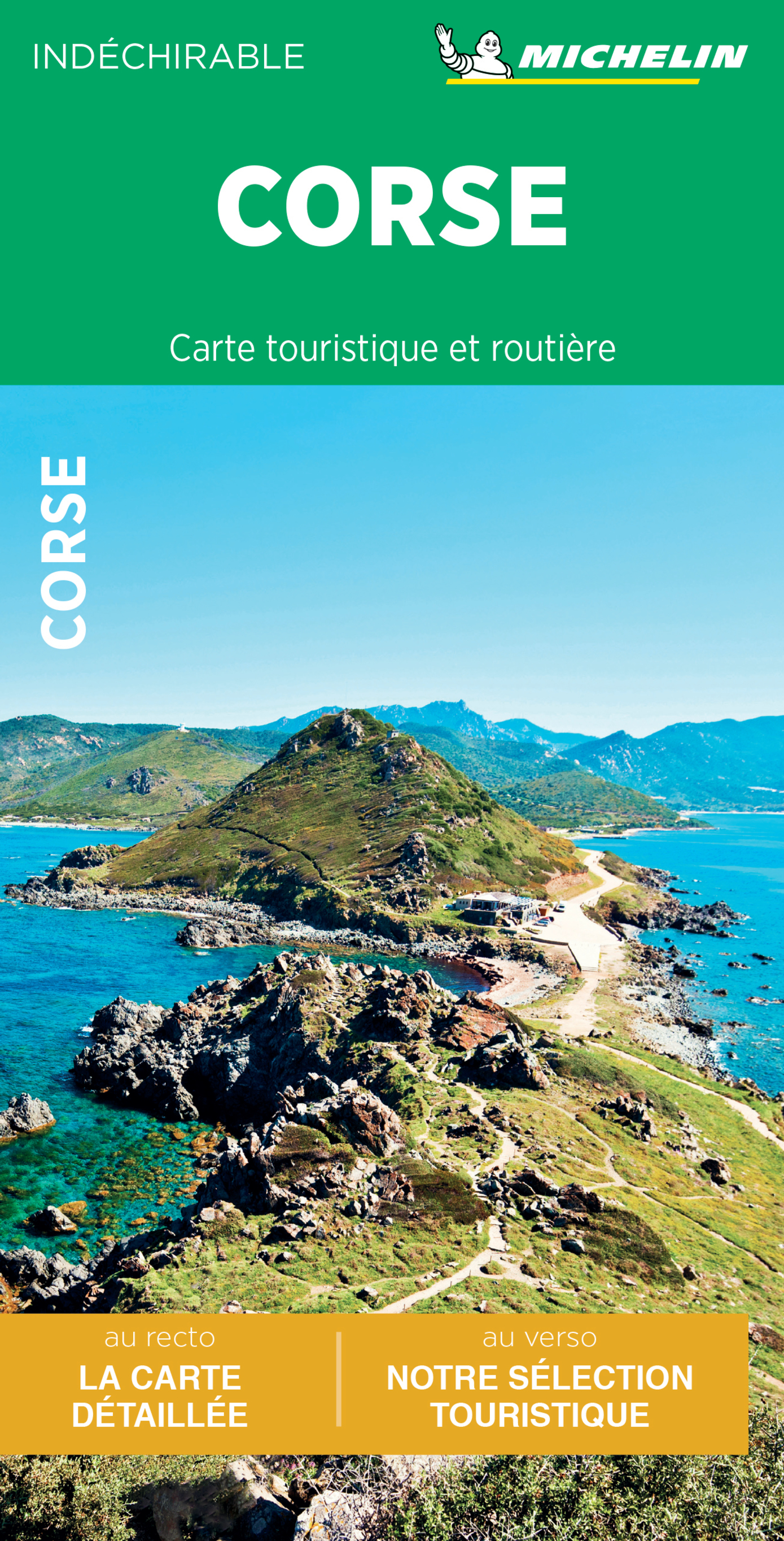 CARTE ROUTIERE TOURISTIQUE CORSE