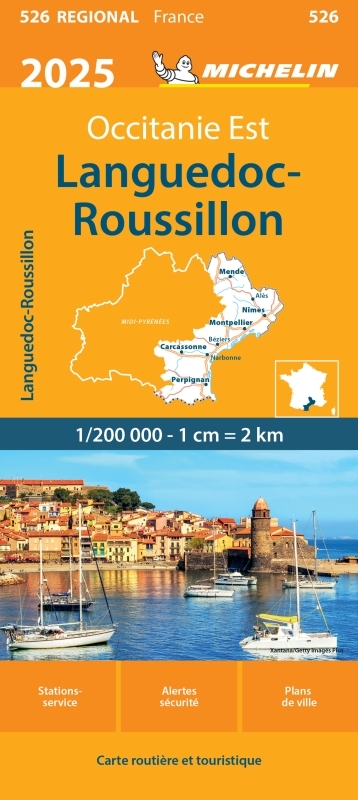 Carte Régionale Languedoc-Roussillon 2025