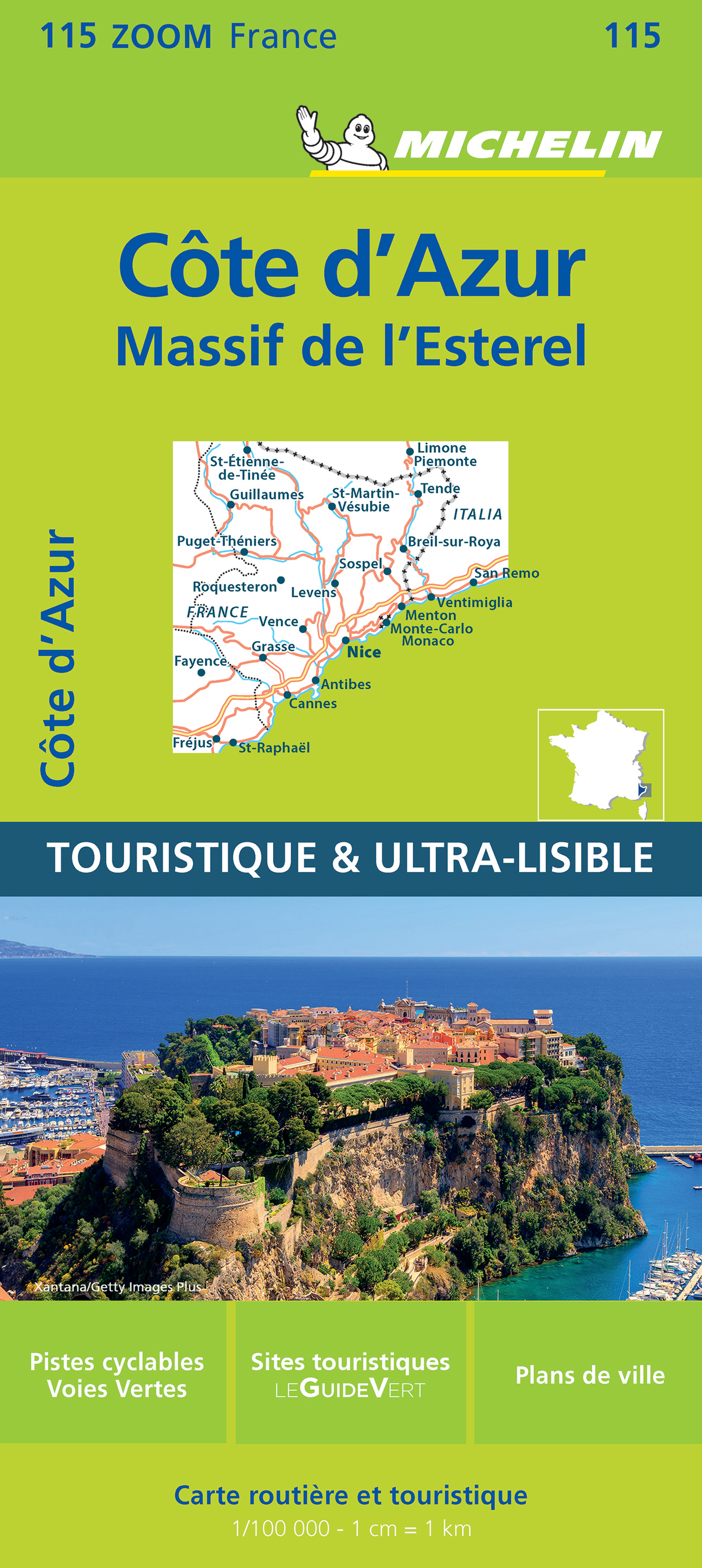 115 CARTE ZOOM COTE D´AZUR