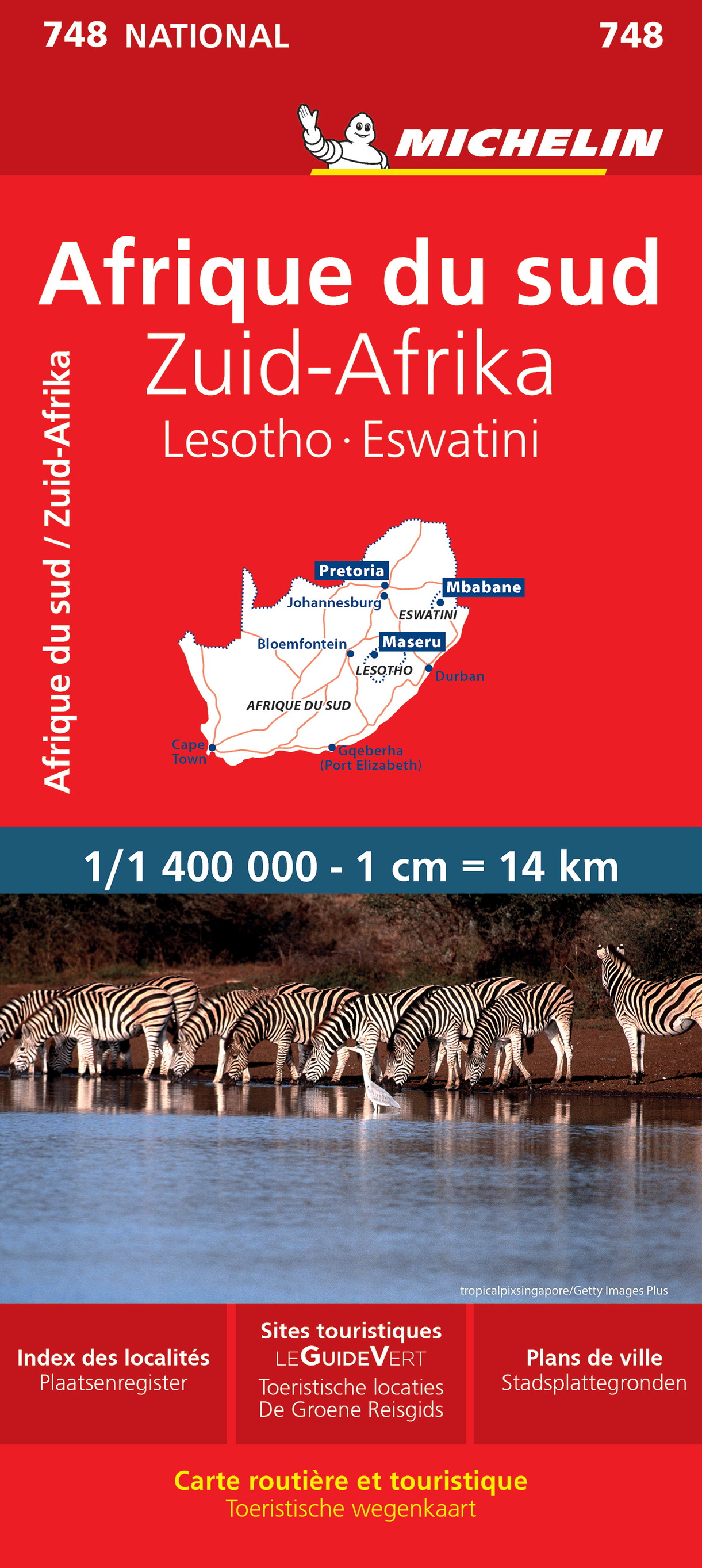CARTE NATIONALE 748 AFRIQUE DU SUD