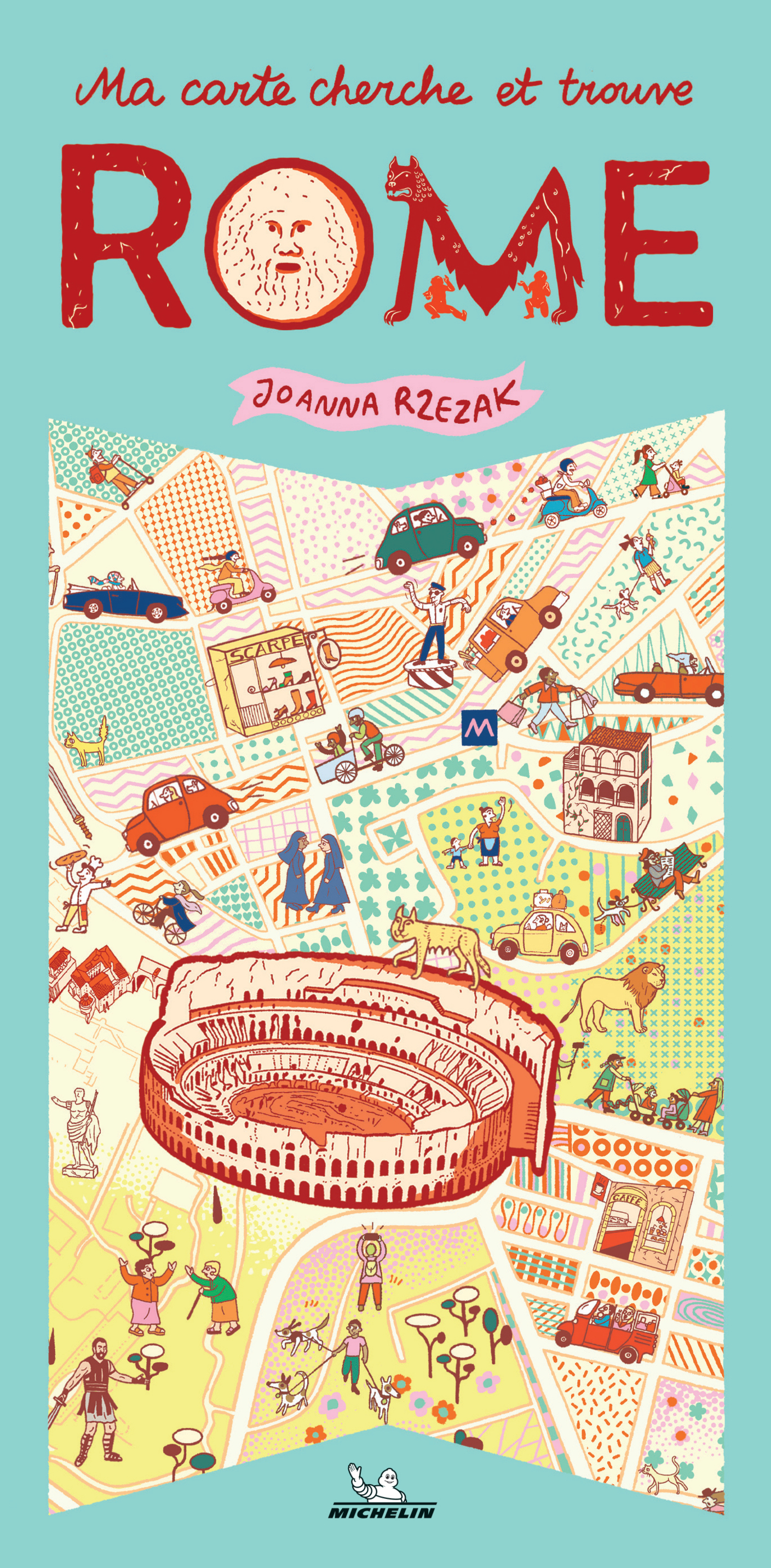 CHERCHE ET TROUVE EUROPE ET MONDE - MA CARTE CHERCHE ET TROUVE ROME