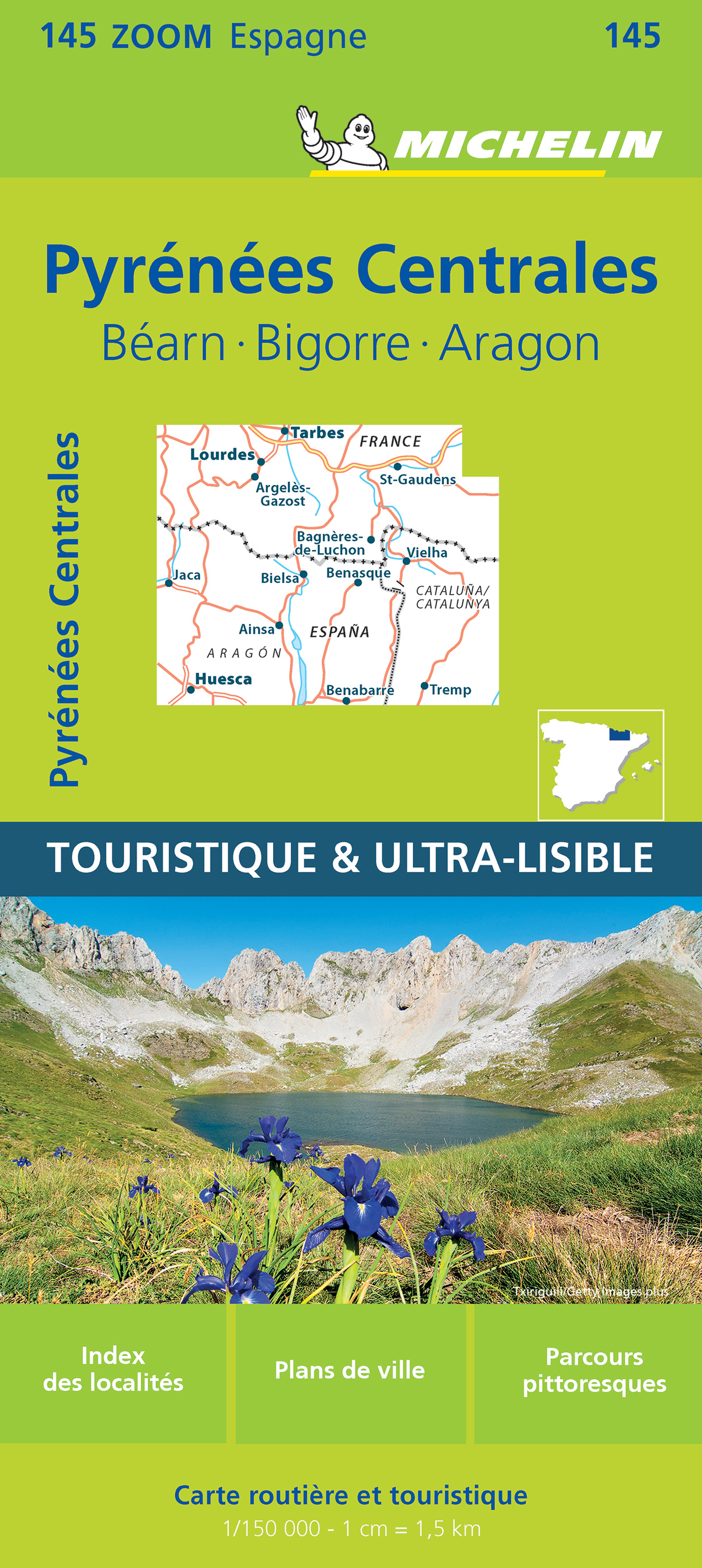 CARTE ZOOM 145 PYRENEES CENTRALES 2017