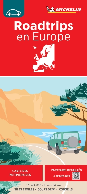 CARTE NATIONALE ROADTRIPS EN EUROPE