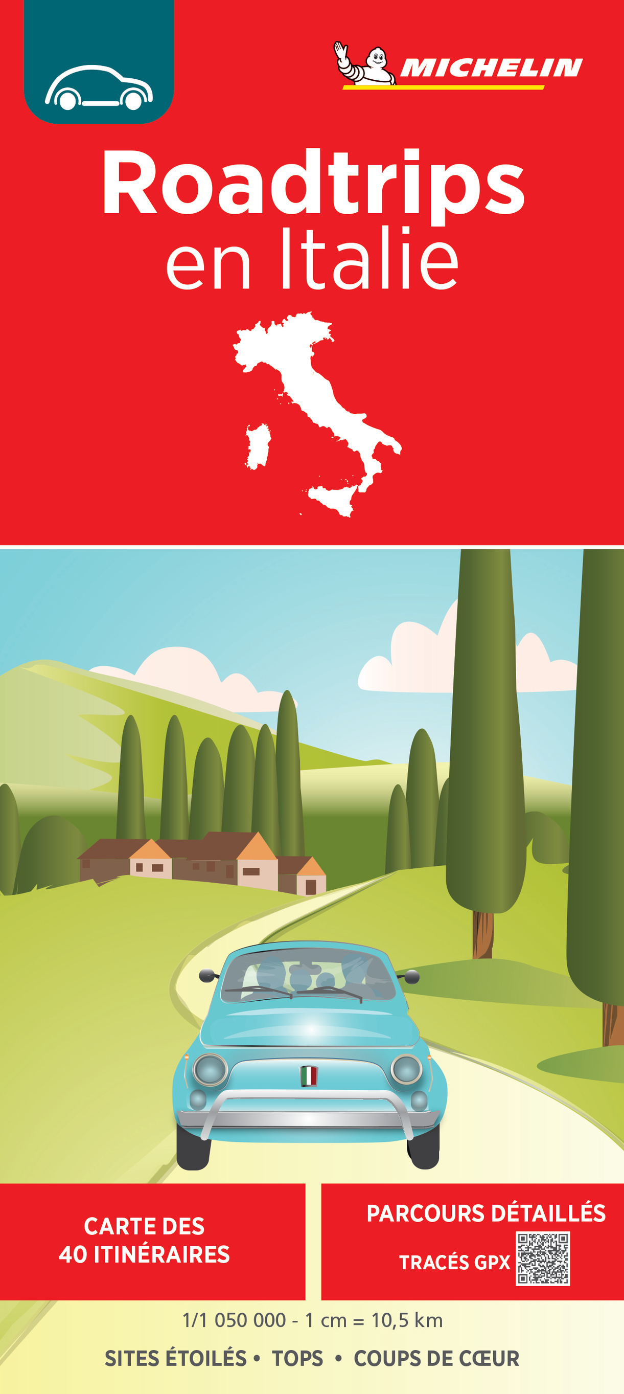 CARTE NATIONALE ROADTRIPS EN ITALIE