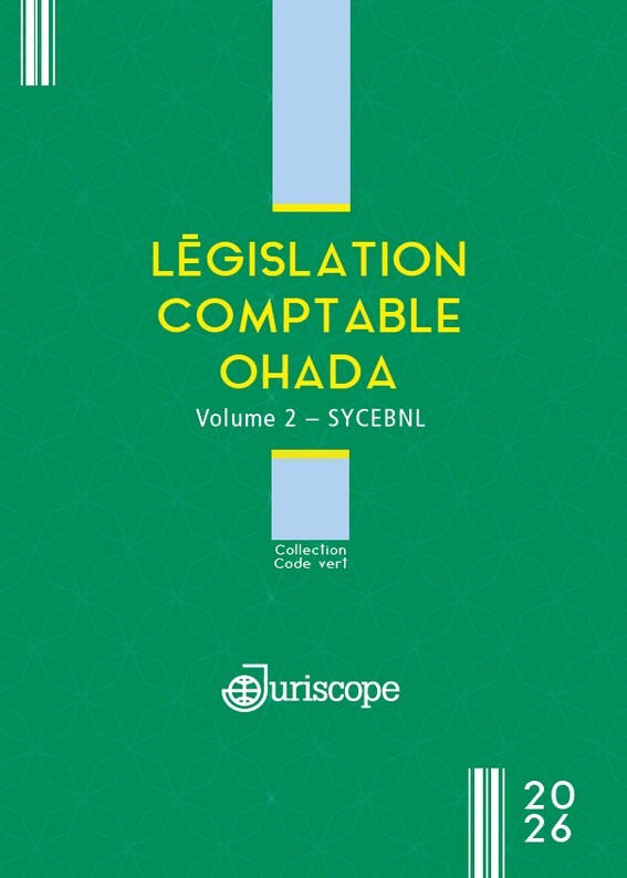 Législation comptable Ohada Volume 2 - Sycebnl