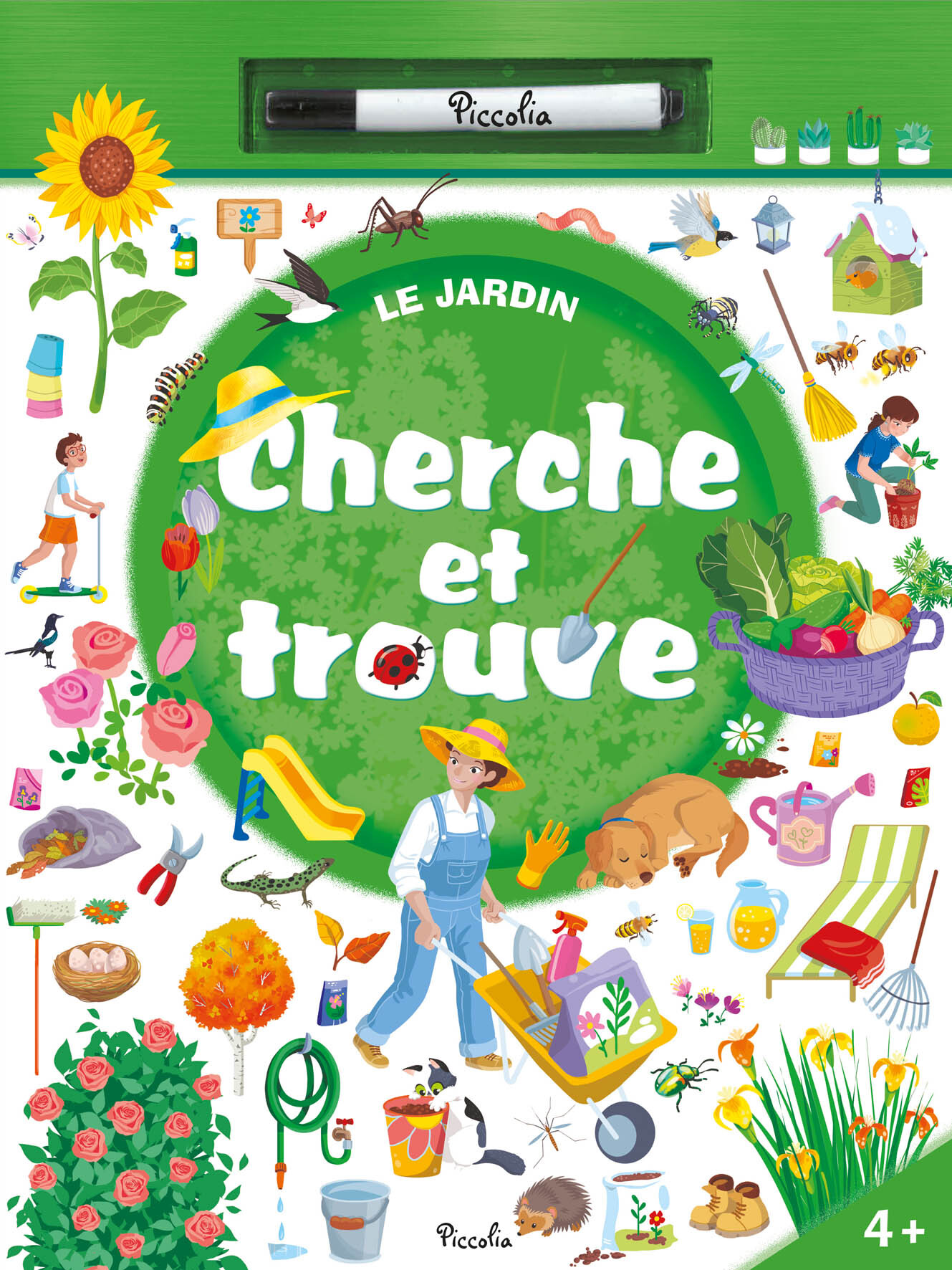 Le jardin - Cherche et trouve