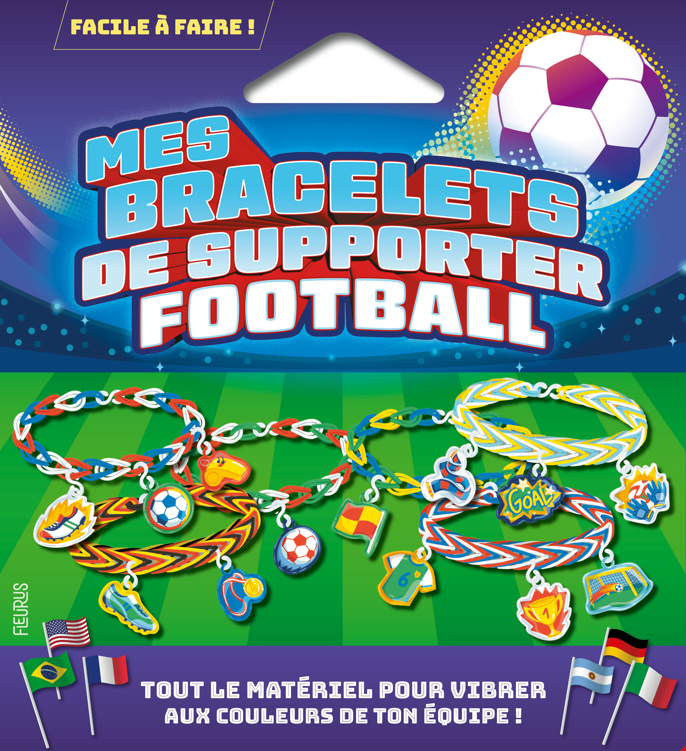 MES BRACELETS DE SUPPORTER FOOTBALL