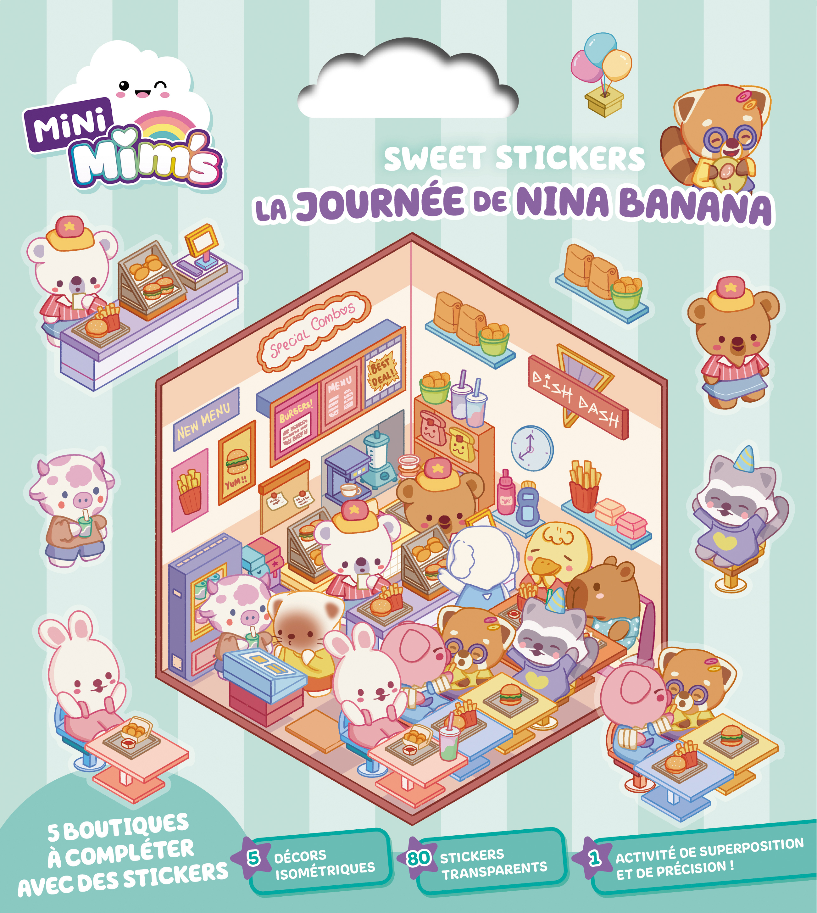 Sweet stickers – La journée de Nina Banana