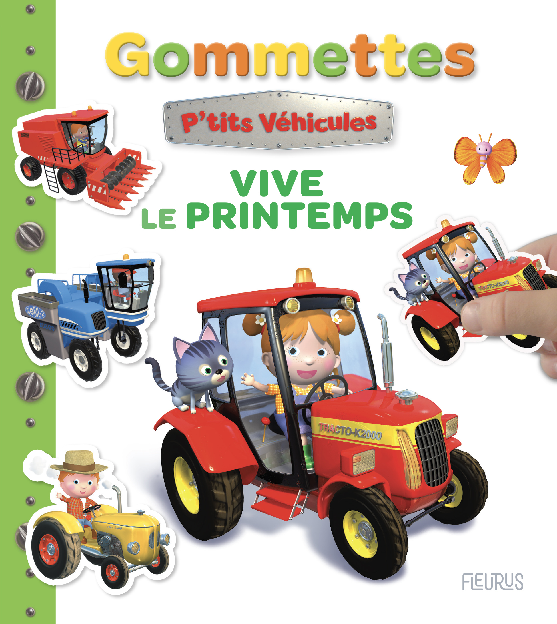 GOMMETTES P´TITS VEHICULES - VIVE LE PRINTEMPS !