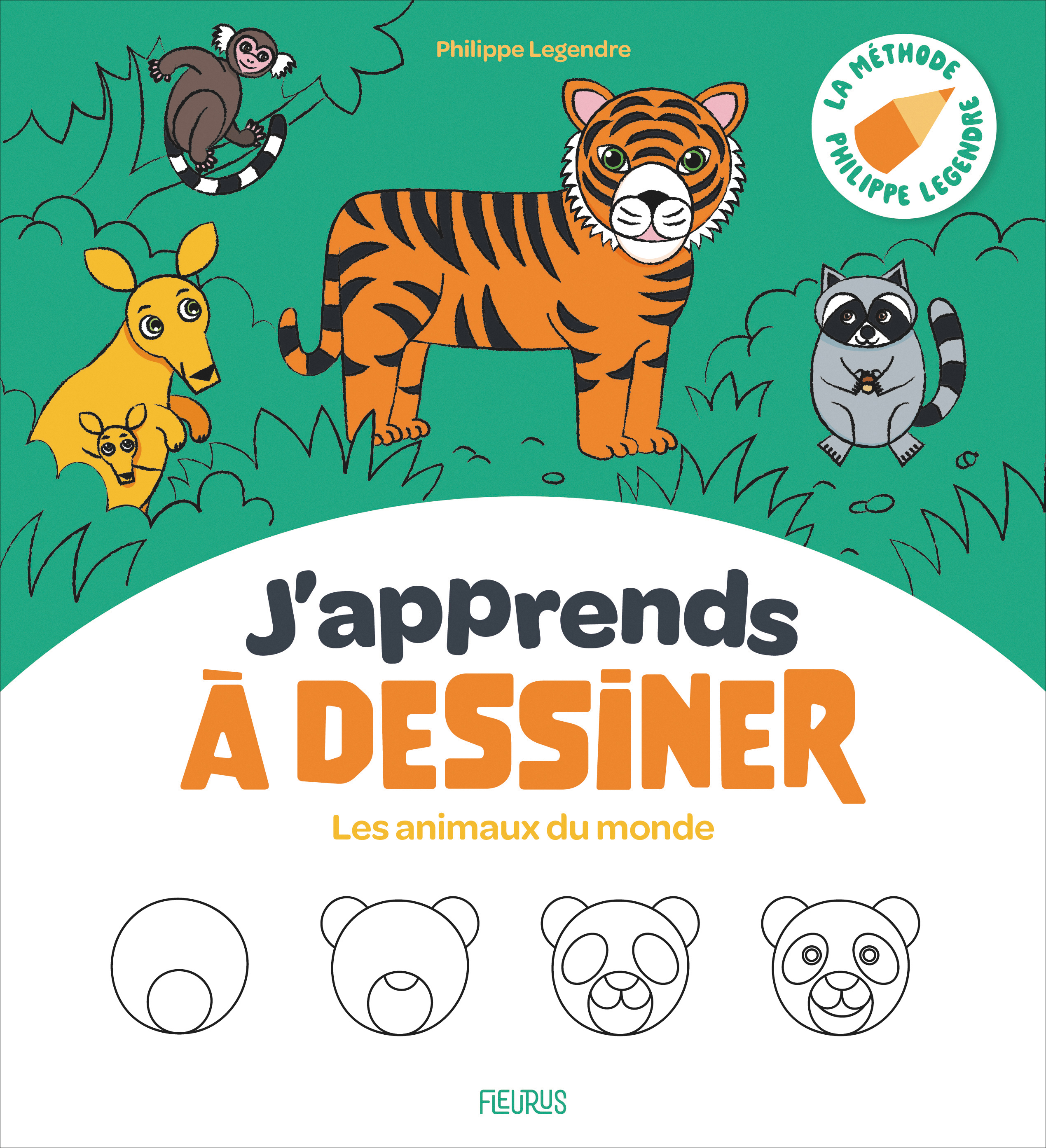 J´APPRENDS A DESSINER - LES ANIMAUX DU MONDE