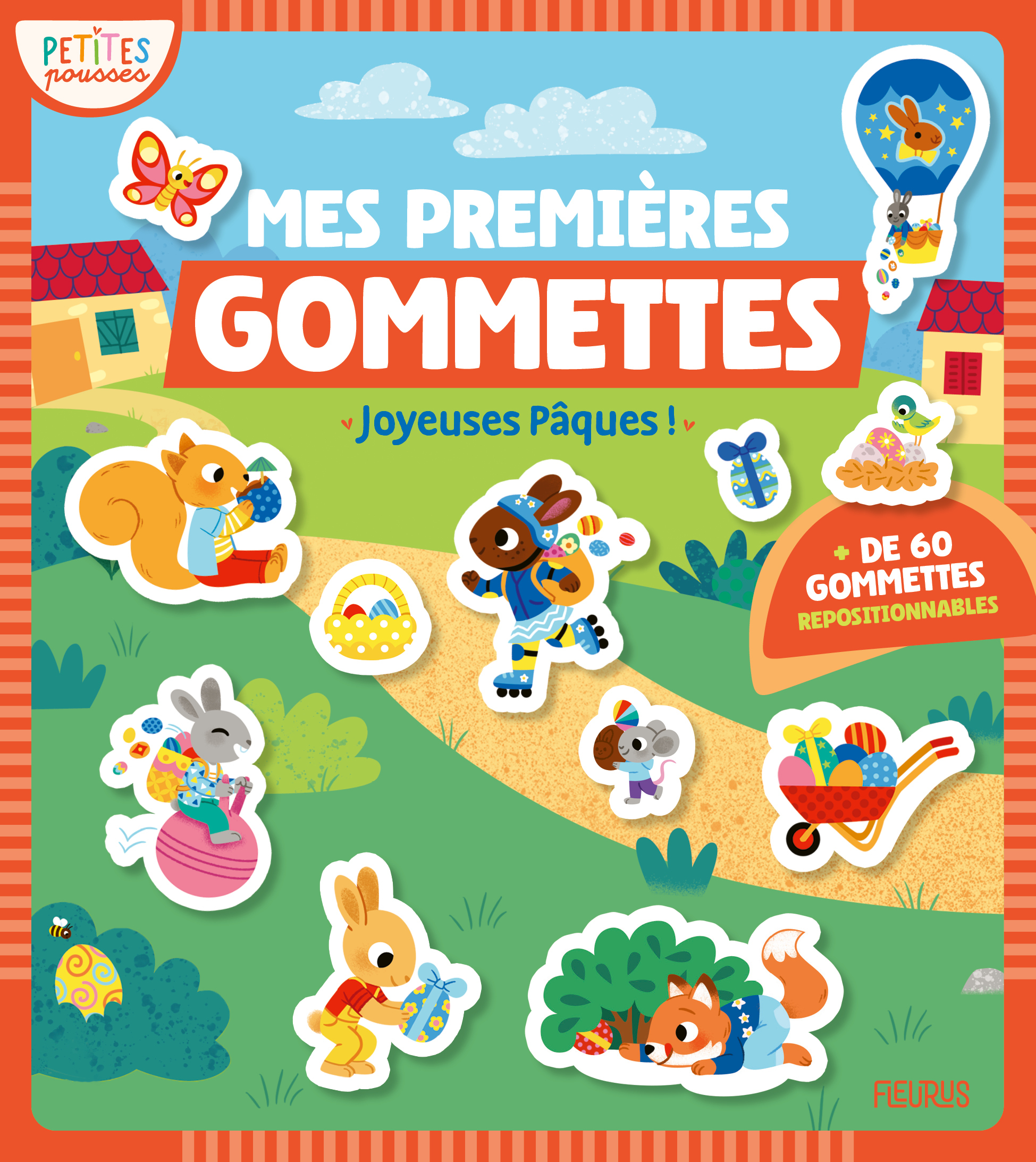 MES PREMIERES GOMMETTES - JOYEUSES PAQUES !