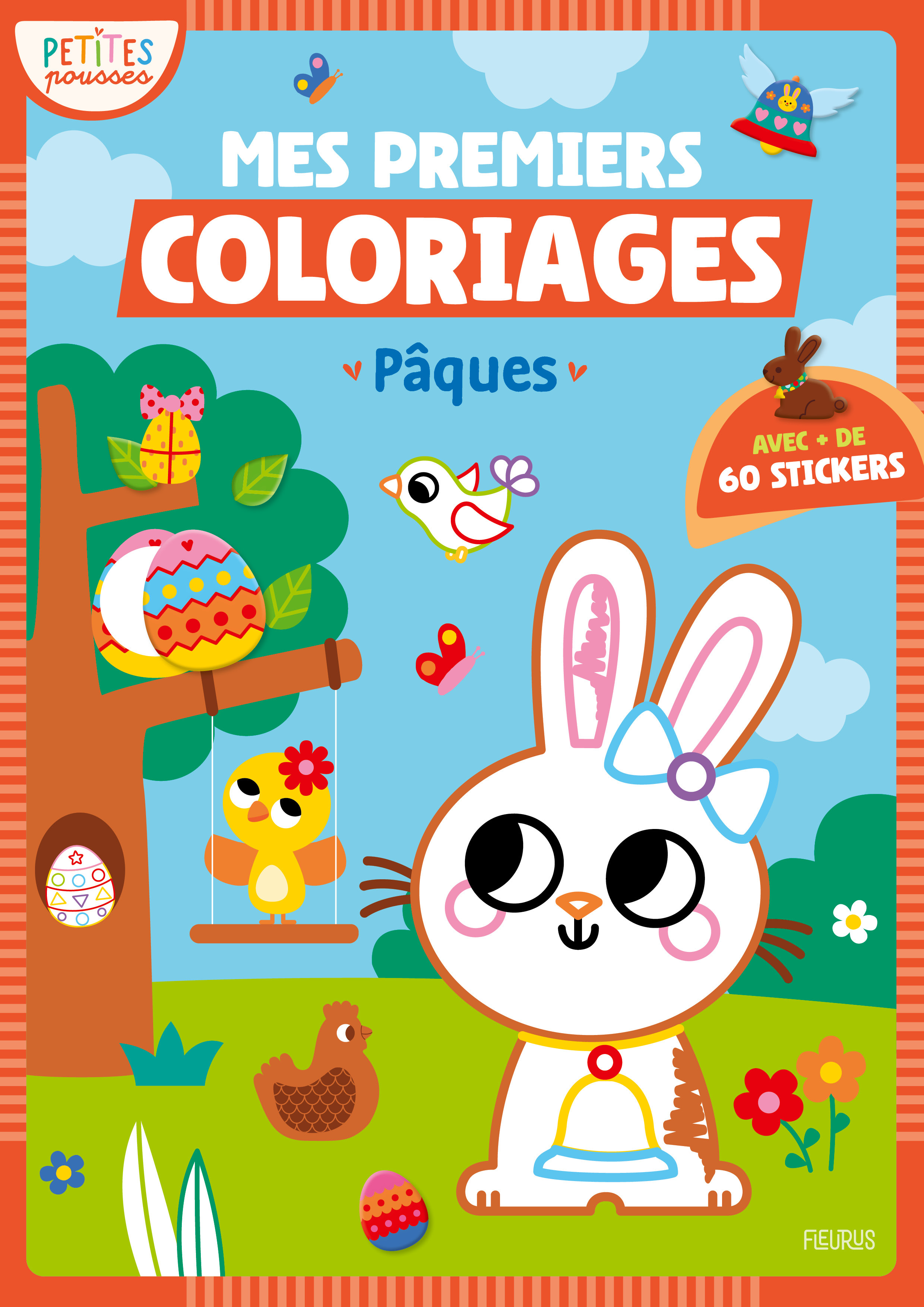 MES PREMIERS COLORIAGES - PAQUES