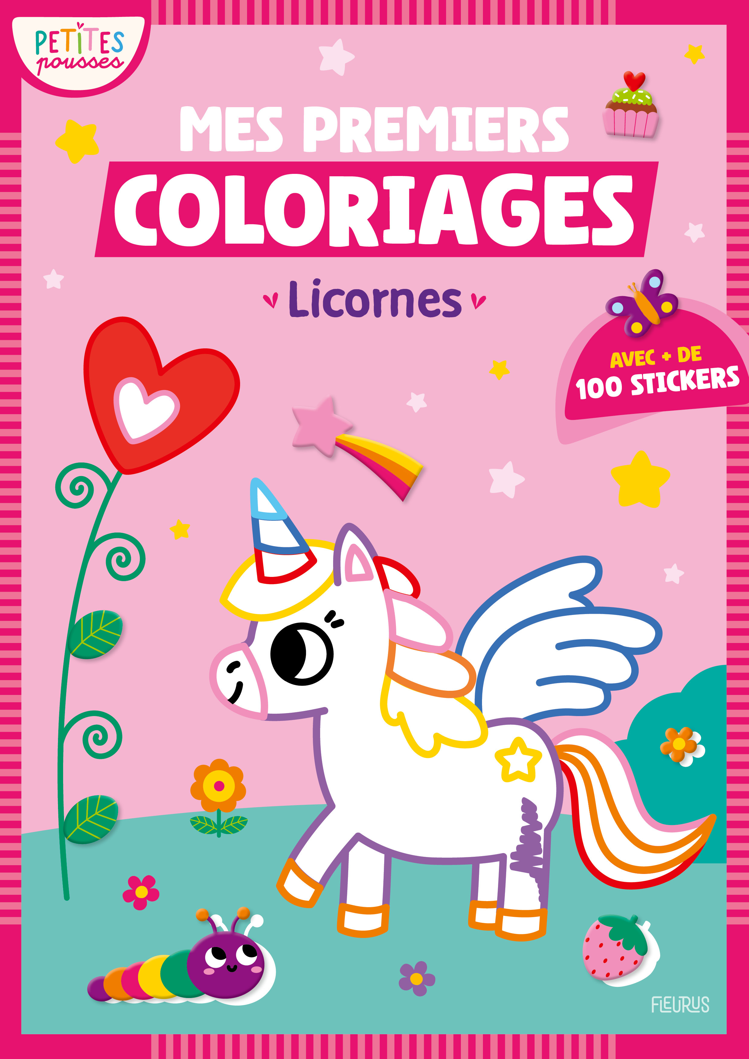 MES PREMIERS COLORIAGES - LICORNES