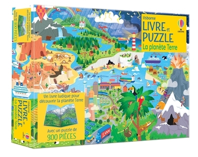 PLANETE TERRE - COFFRETS LIVRE ET PUZZLE