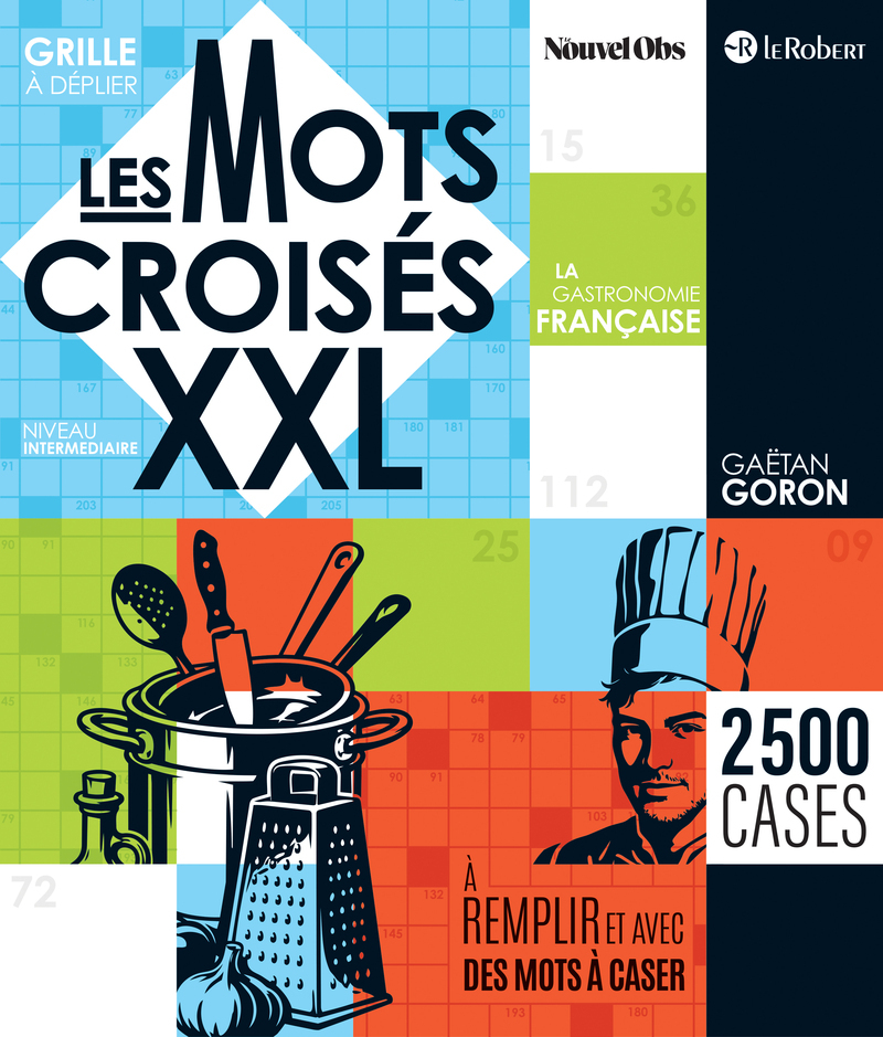 Les mots croisés XXL - La gastronomie française