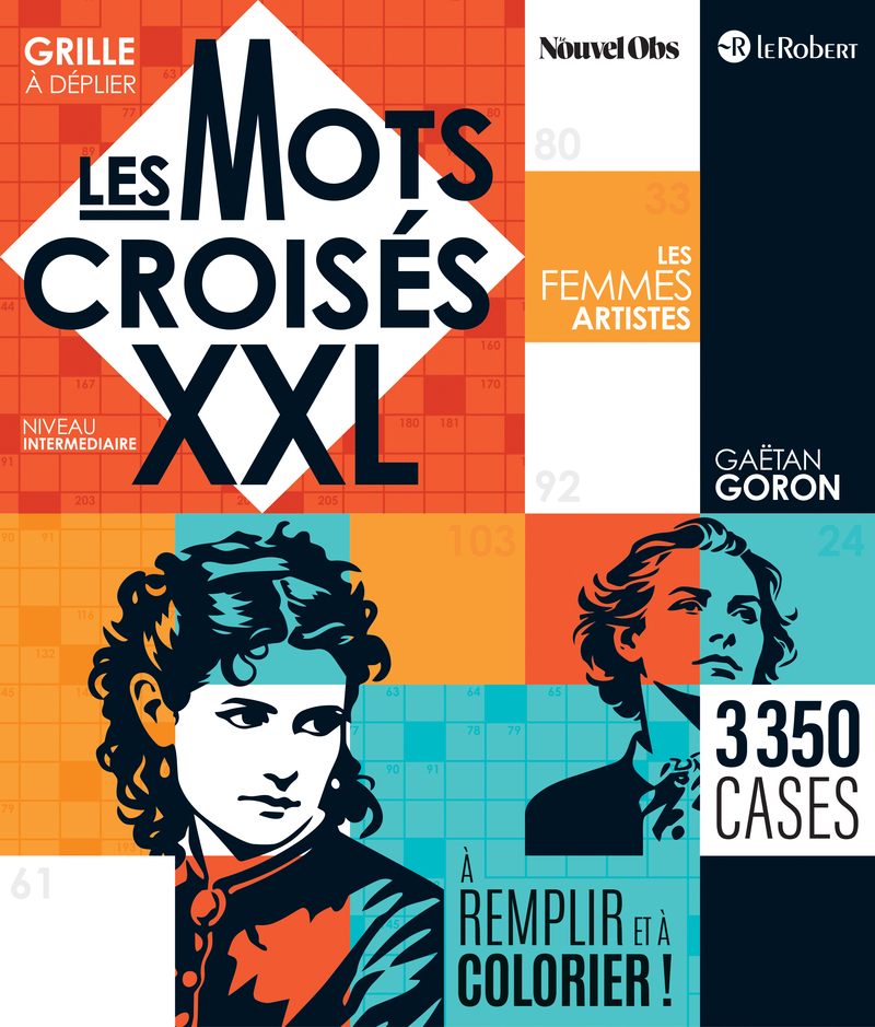 Les mots croisés XXL - Les femmes artistes