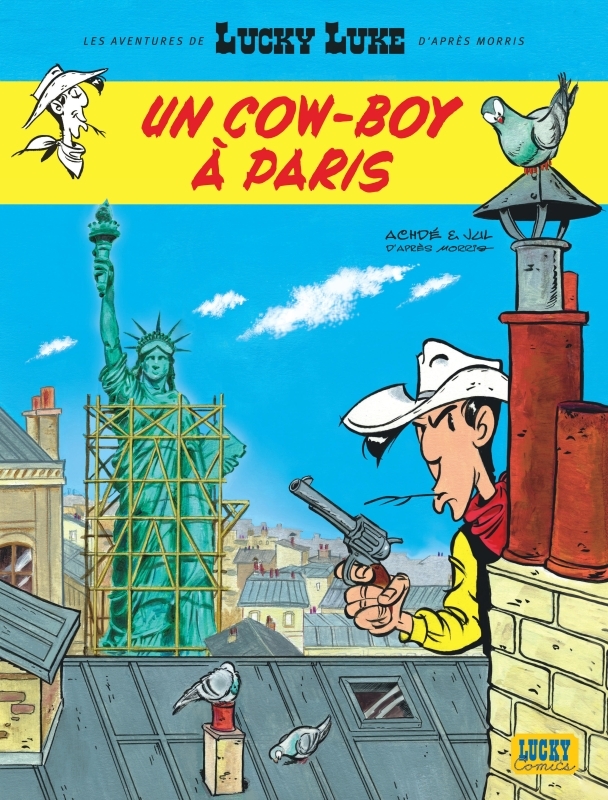 LUCKY LUKE D´APRES MORRIS 8 UN COW BOY A PARIS